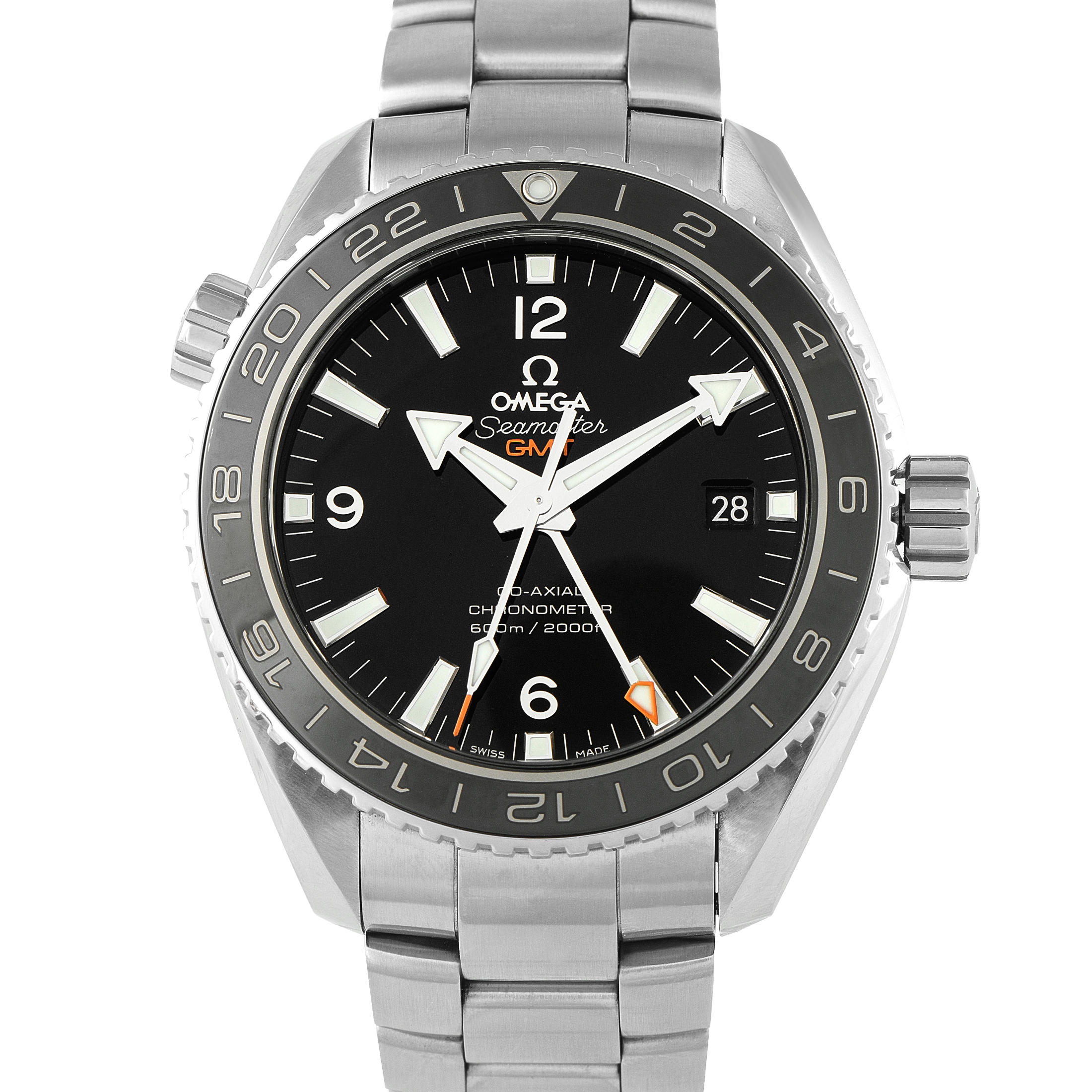 Omega Planet Ocean GMT Steel Watch 232.30.44.22.01.001