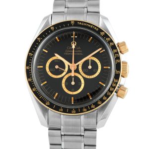 Omega Speedmaster Apollo 15 35th Anniversary Limited Edition Steel and Red Gold Watch 3366.51