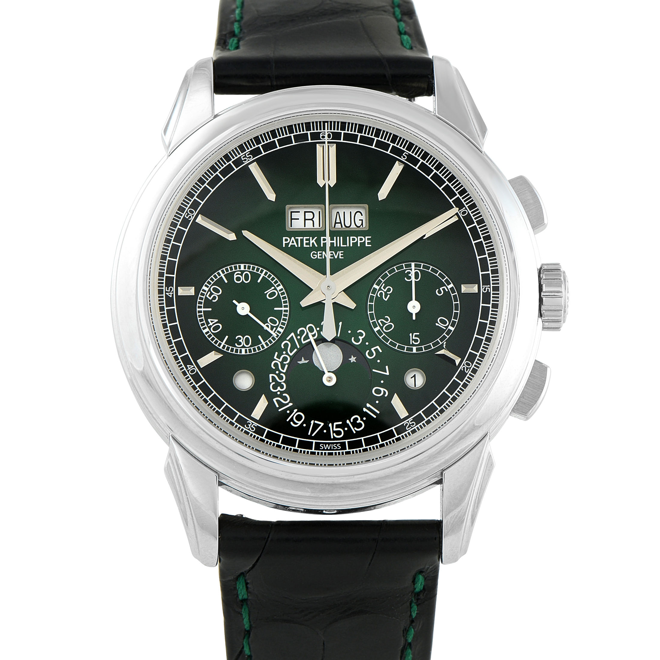 Patek Philippe Grand Complications Chronograph Perpetual Calendar Platinum Watch 5270p-014