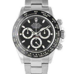 Rolex Daytona Black Dial Steel Watch 116500LN