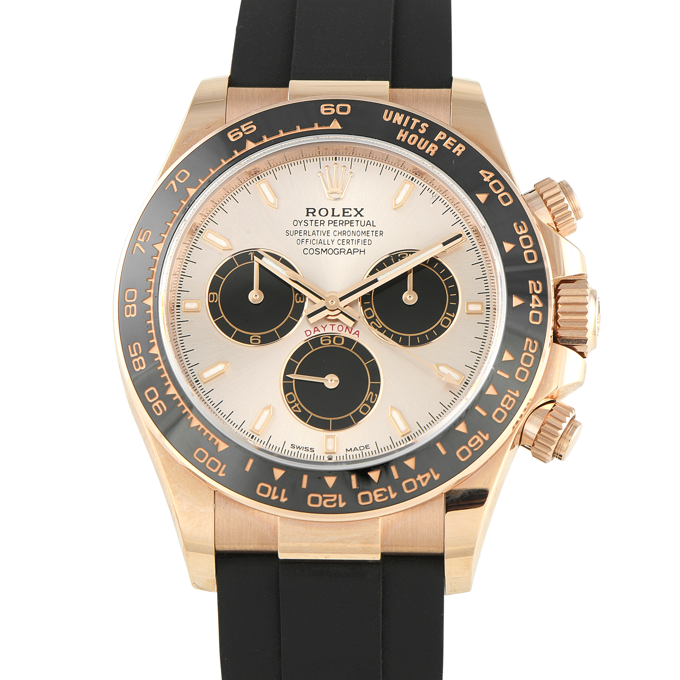 Rolex Daytona Sundust Dial Everose Gold Watch 126515LN
