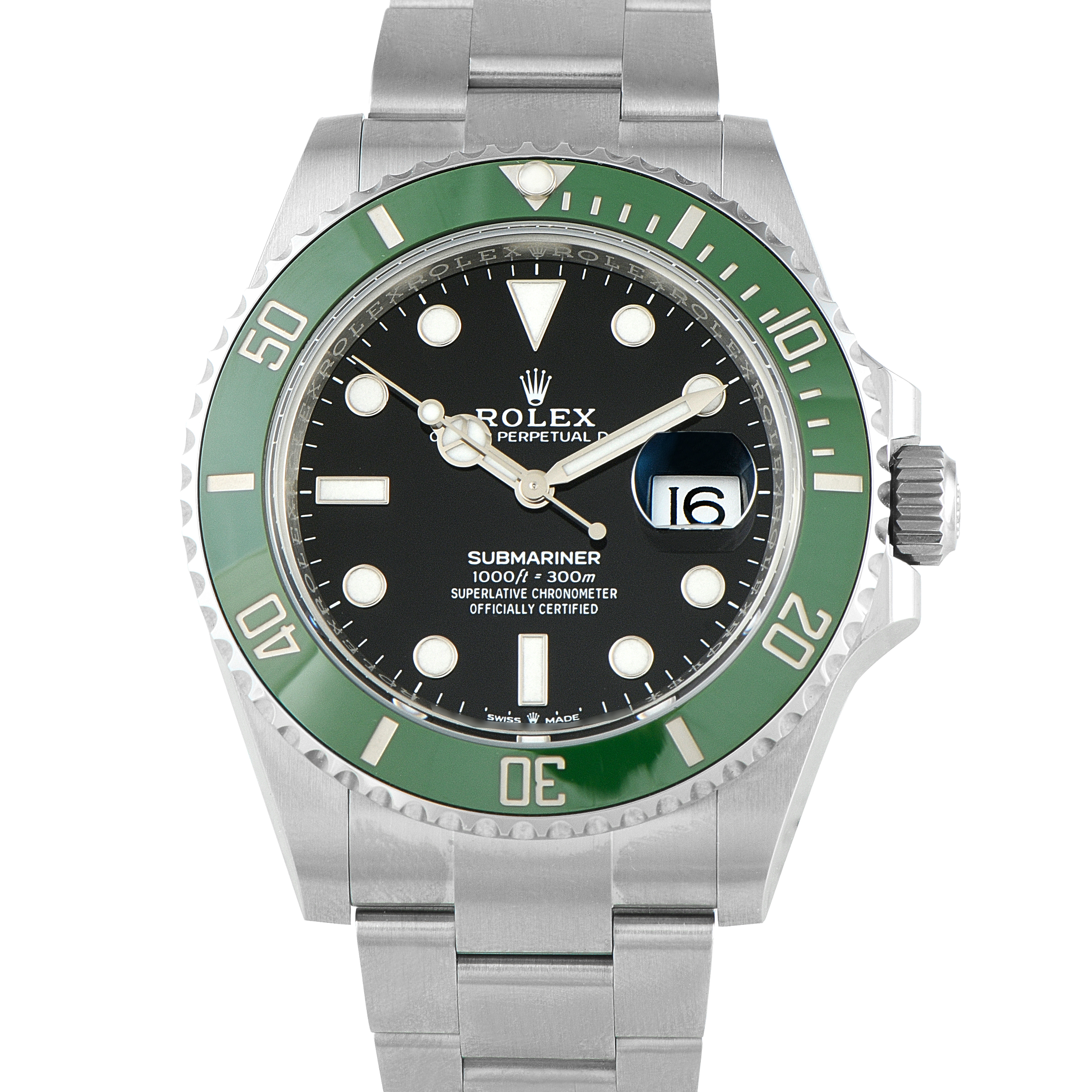 Rolex Submariner Date Starbucks Steel Watch 126610LV