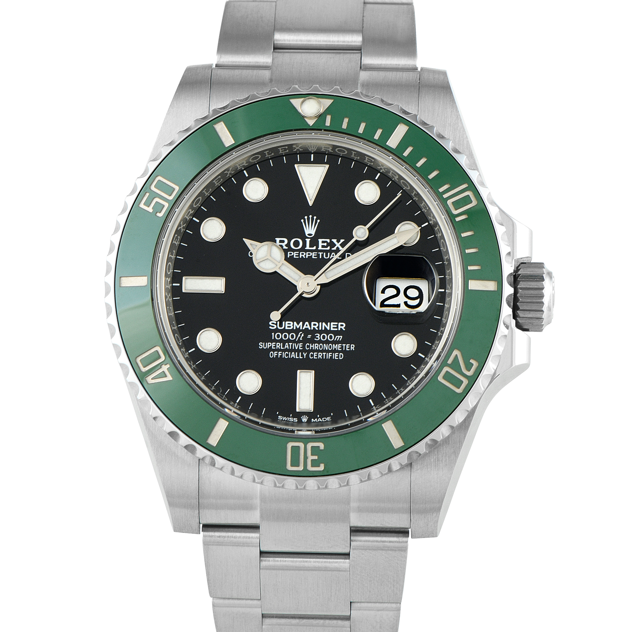Rolex Submariner Date Starbucks Steel Watch 126610LV