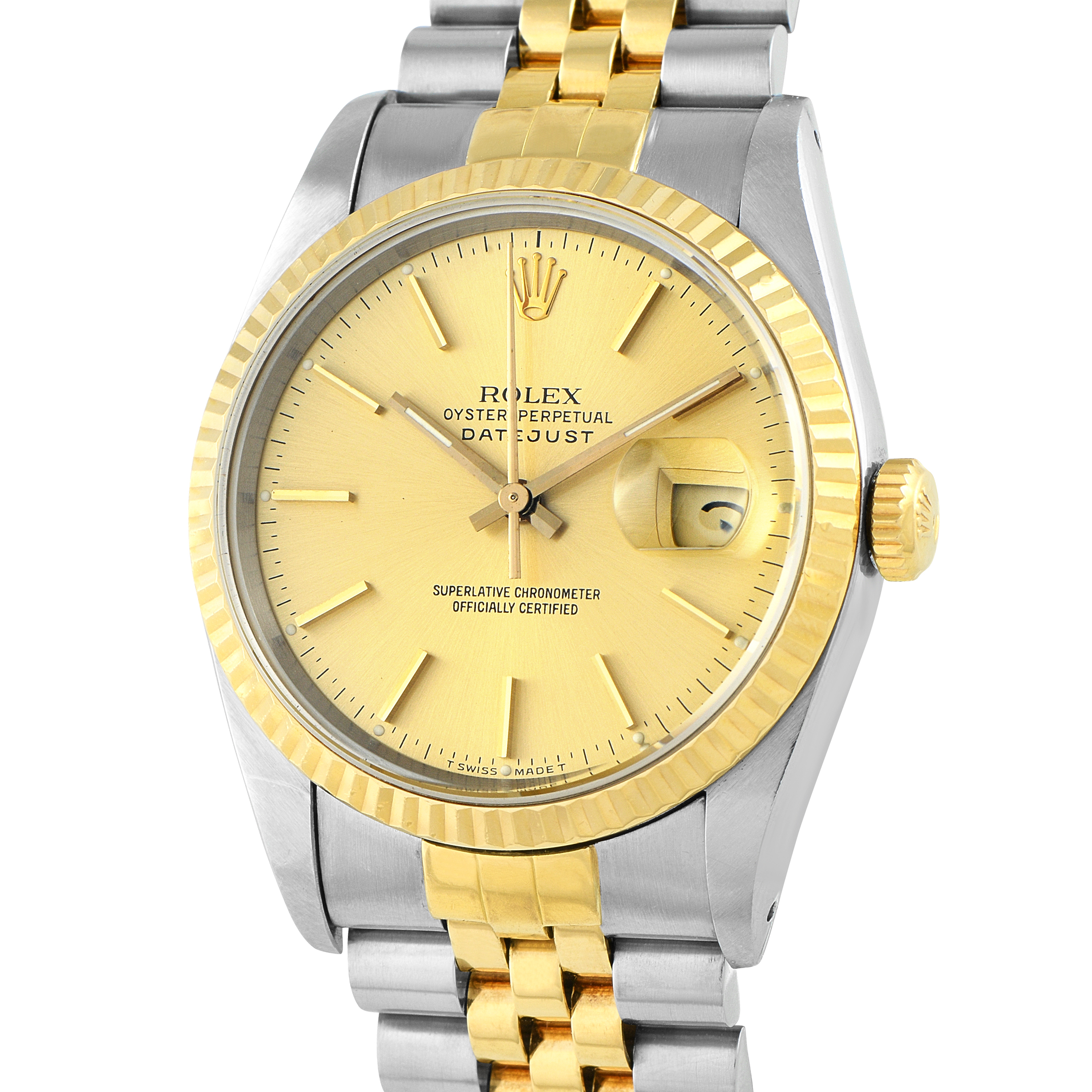 Rolex Datejust 36 Two-Tone Jubilee Watch 16233