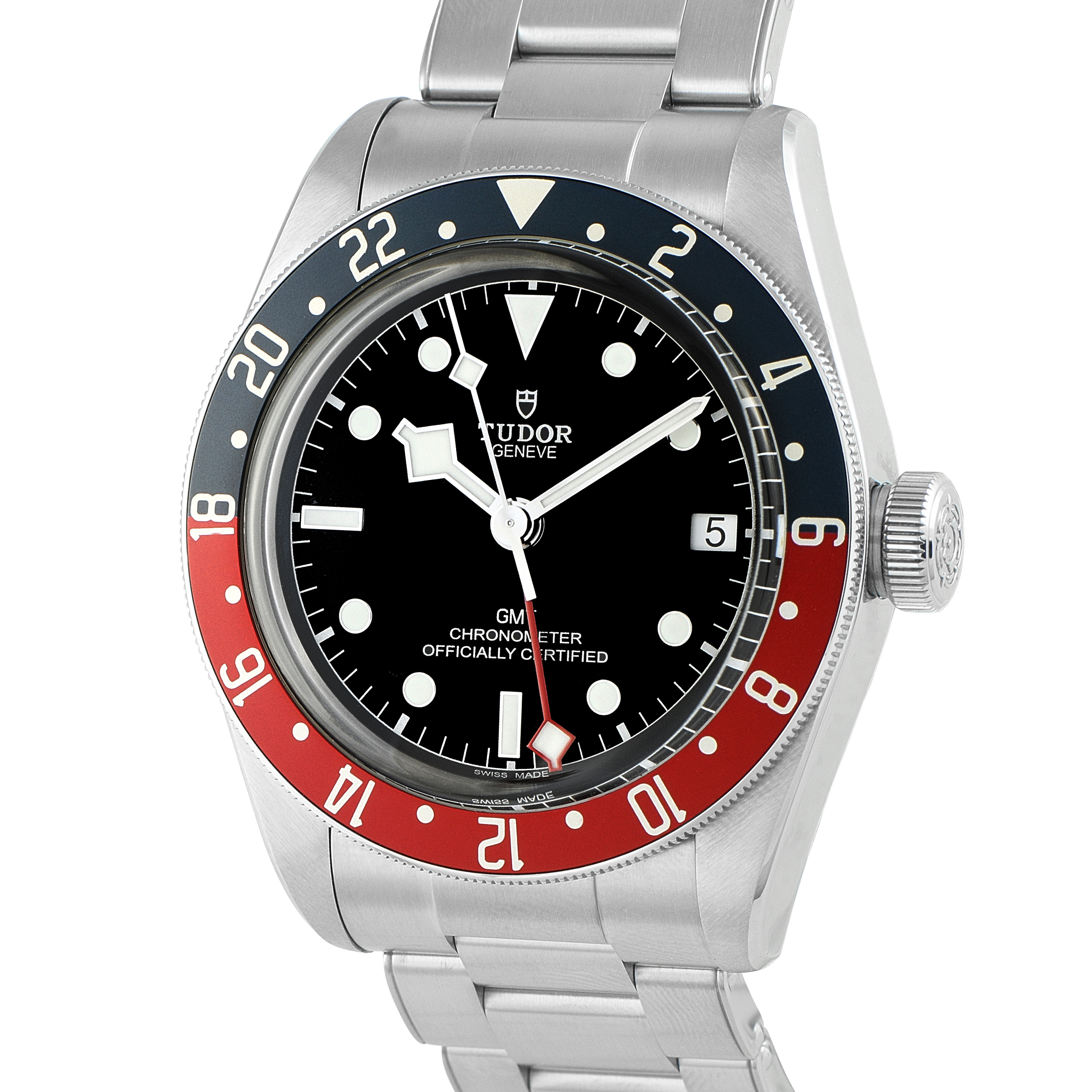 Tudor Black Bay GMT Black Dial Steel Watch 79830RB