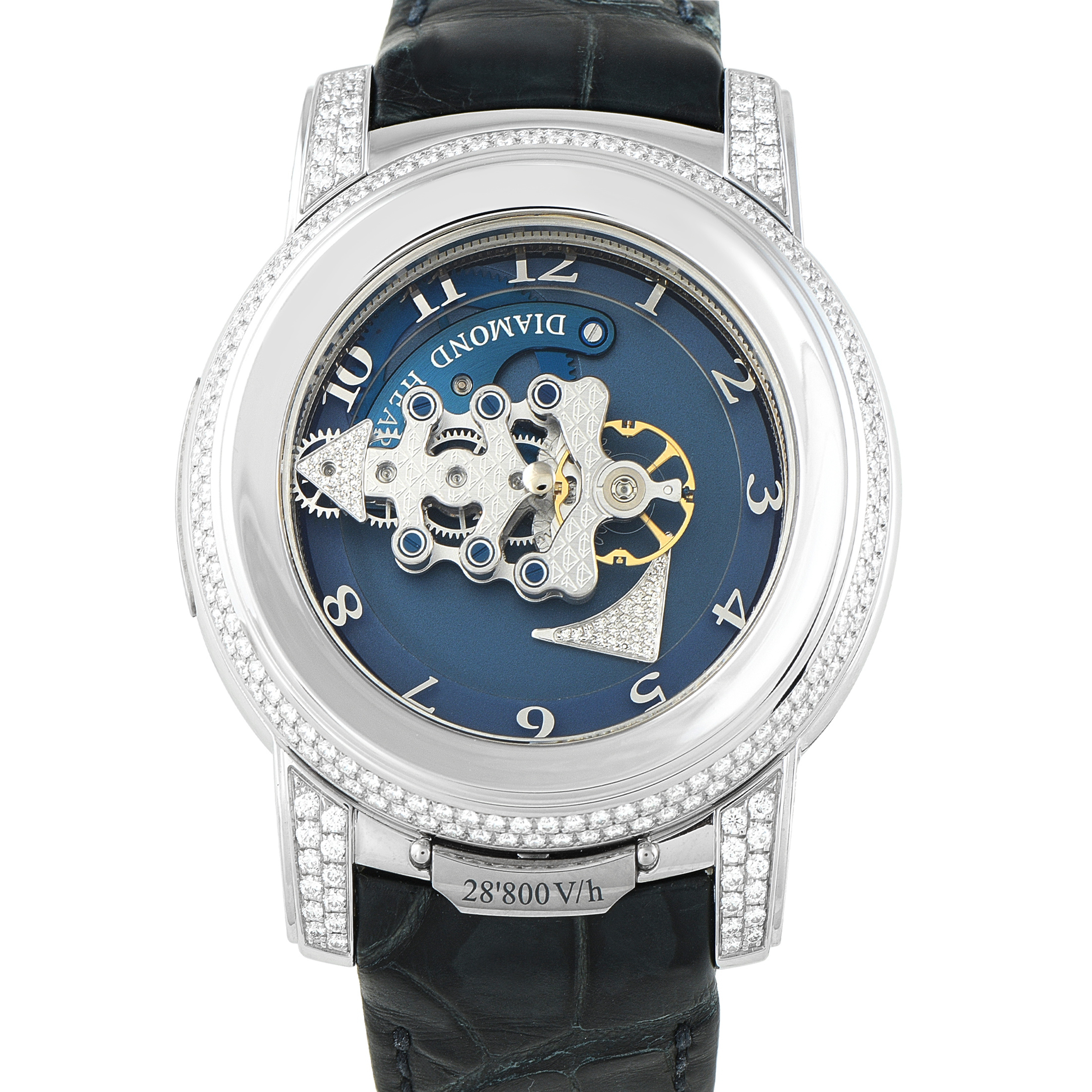 Ulysse Nardin Freak Diamond Heart Platinum Watch 029-80