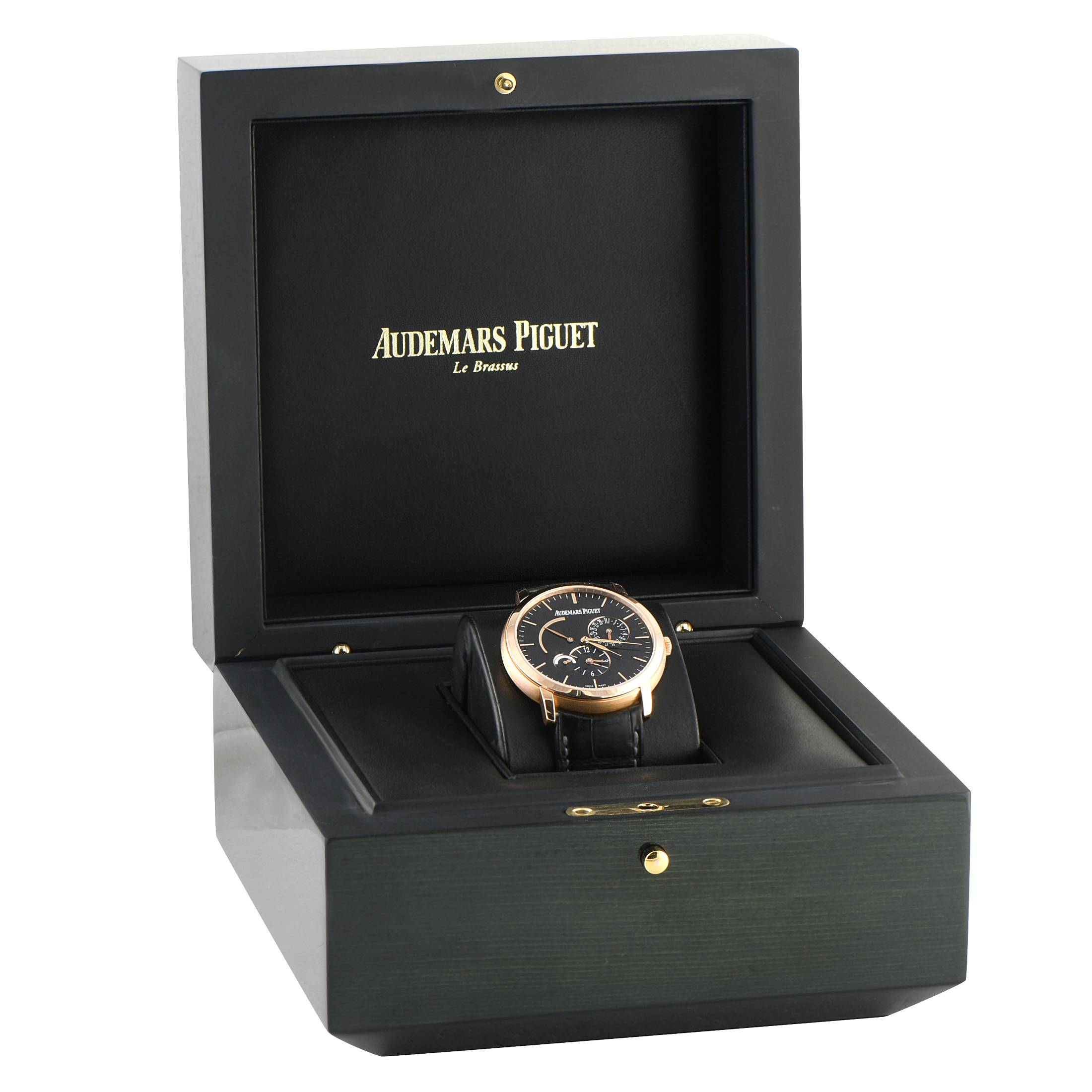 Audemars Piguet Jules Audemars Dual Time Rose Gold Watch 26380OR.OO.D002CR.01