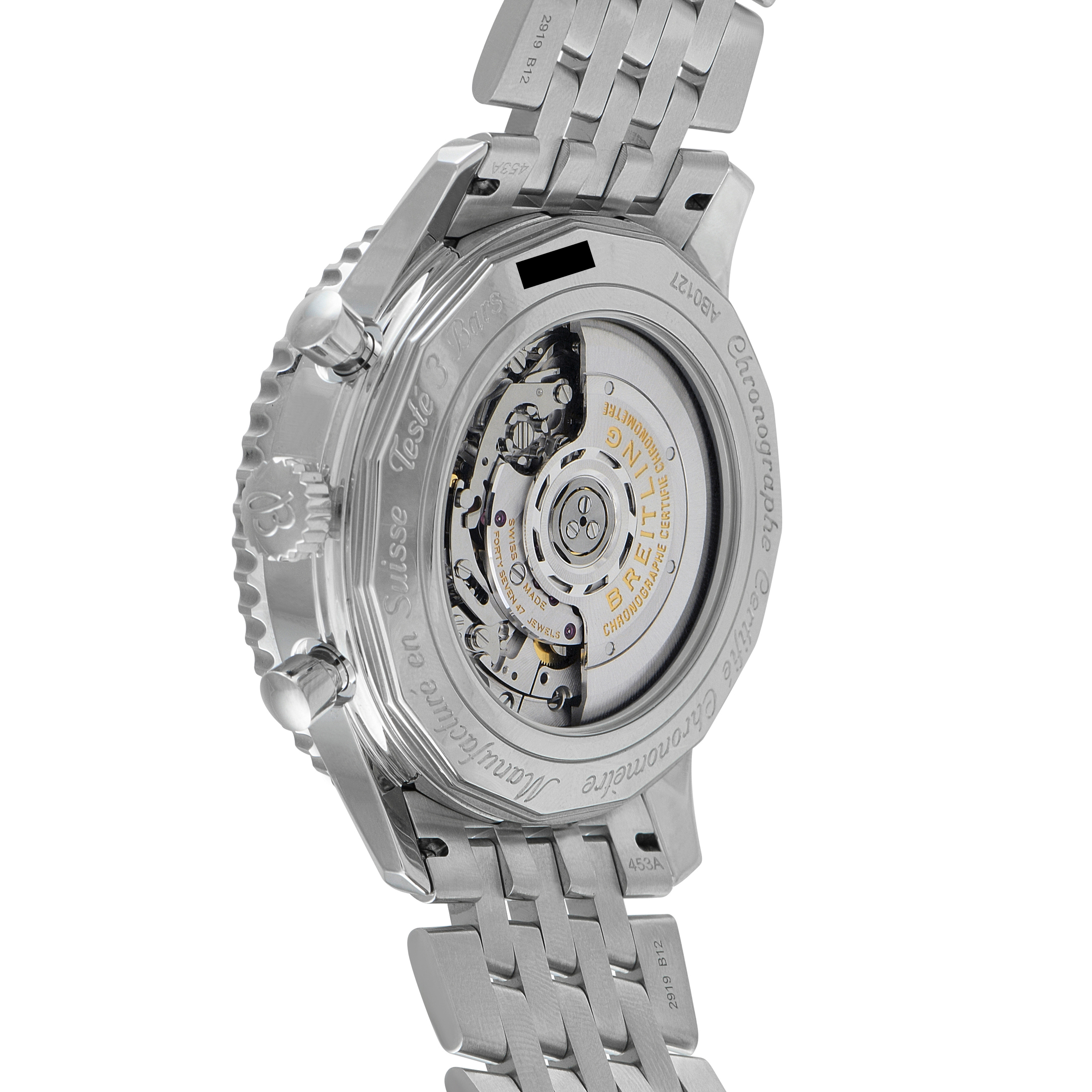 Breitling Navitimer B01 Chronograph Steel Watch AB0127211B1A1