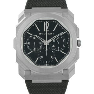 Bvlgari Octo Finissimo Chronograph GMT Titanium Watch 103371