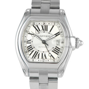 Cartier Roadster XL GMT Steel Watch W62032X6