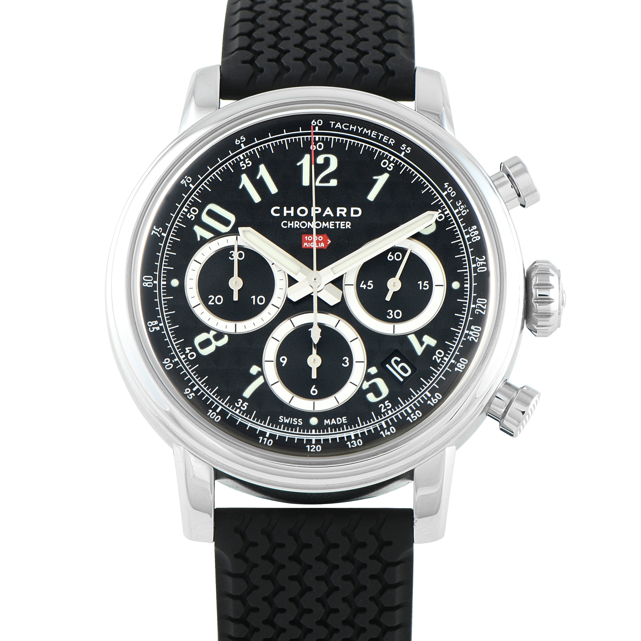 Chopard Mille Miglia Classic Chronograph Steel Watch 168619-3001