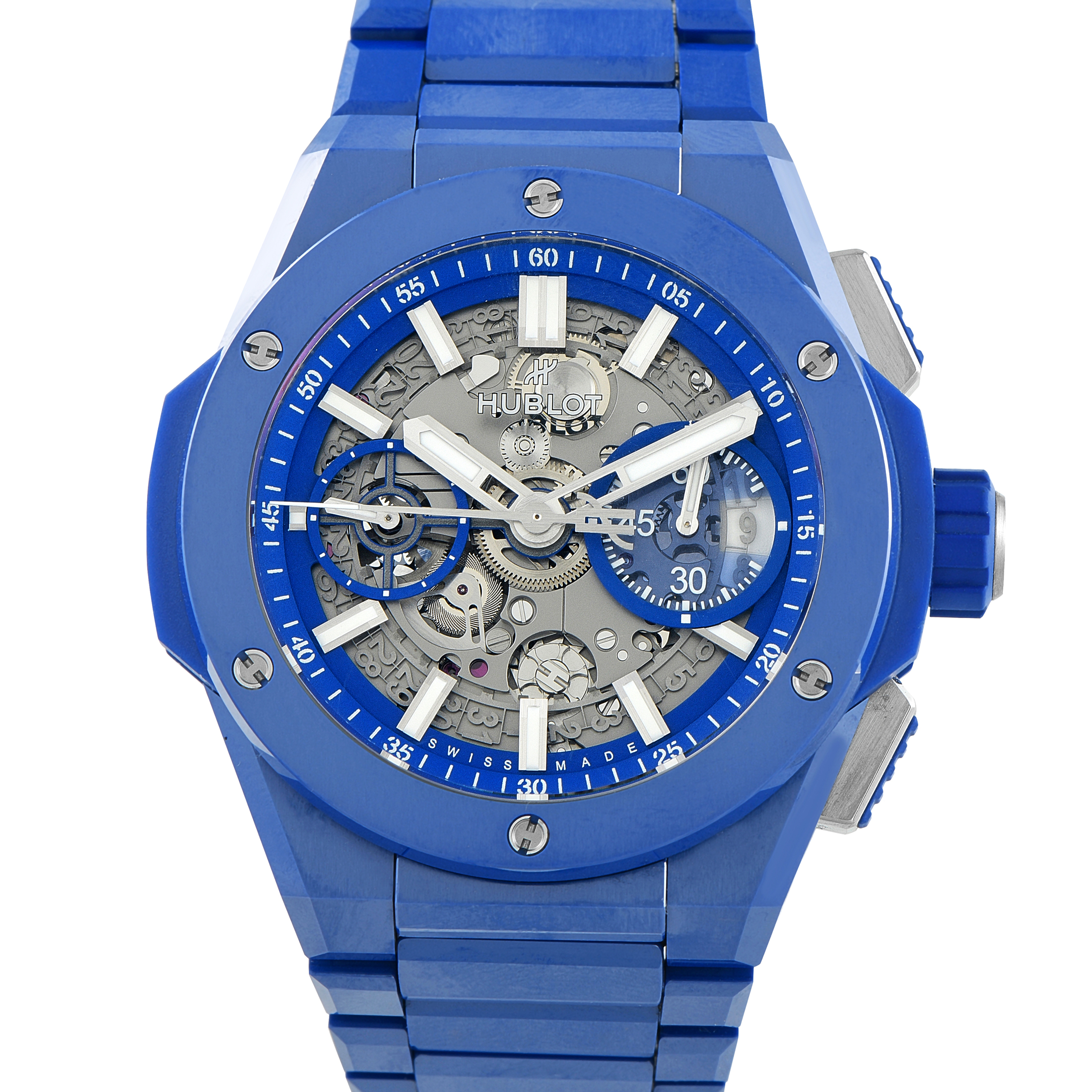 Hublot Big Bang Integral Indigo Blue Ceramic Watch 451.EX.5129.Ex