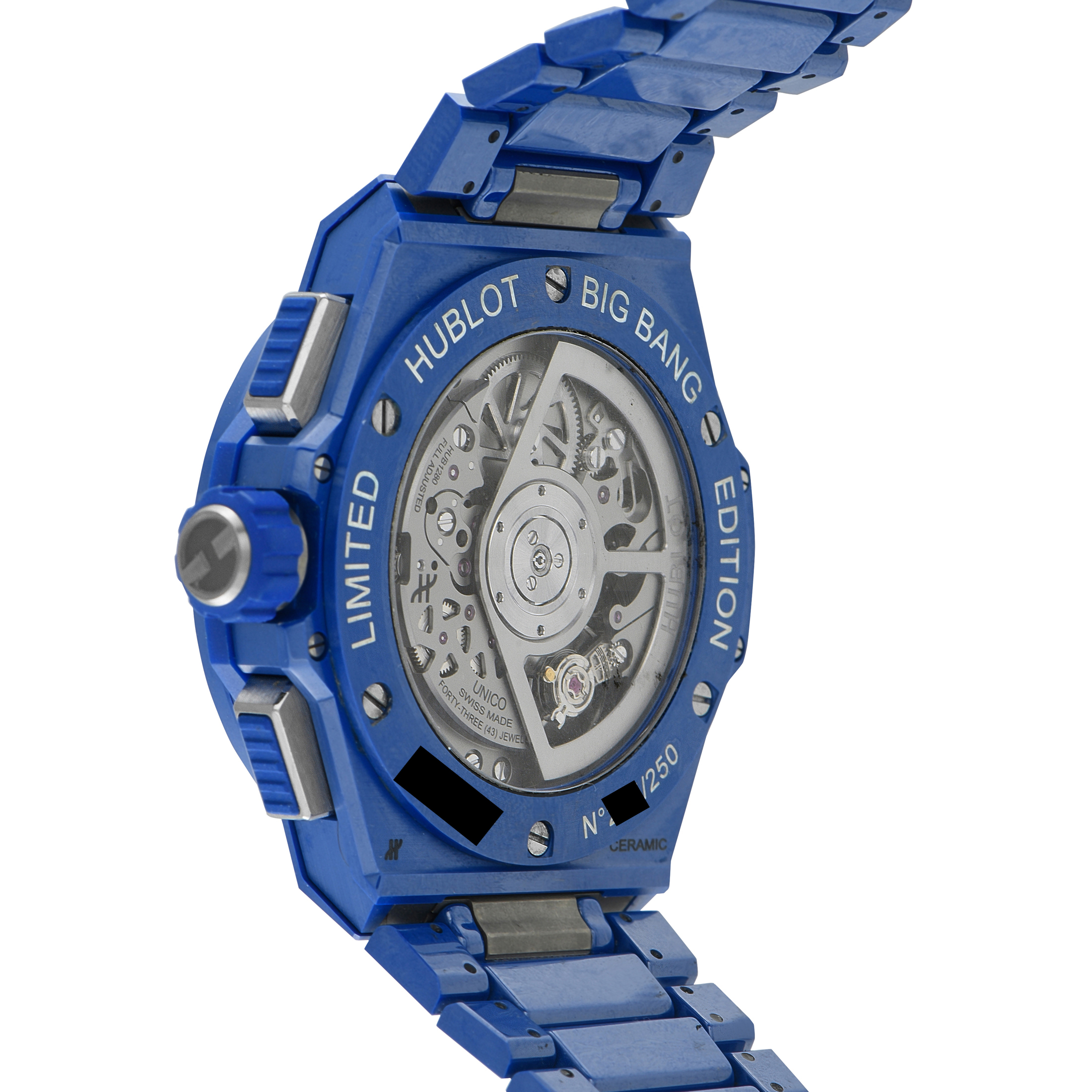 Hublot Big Bang Integral Indigo Blue Ceramic Watch 451.EX.5129.Ex
