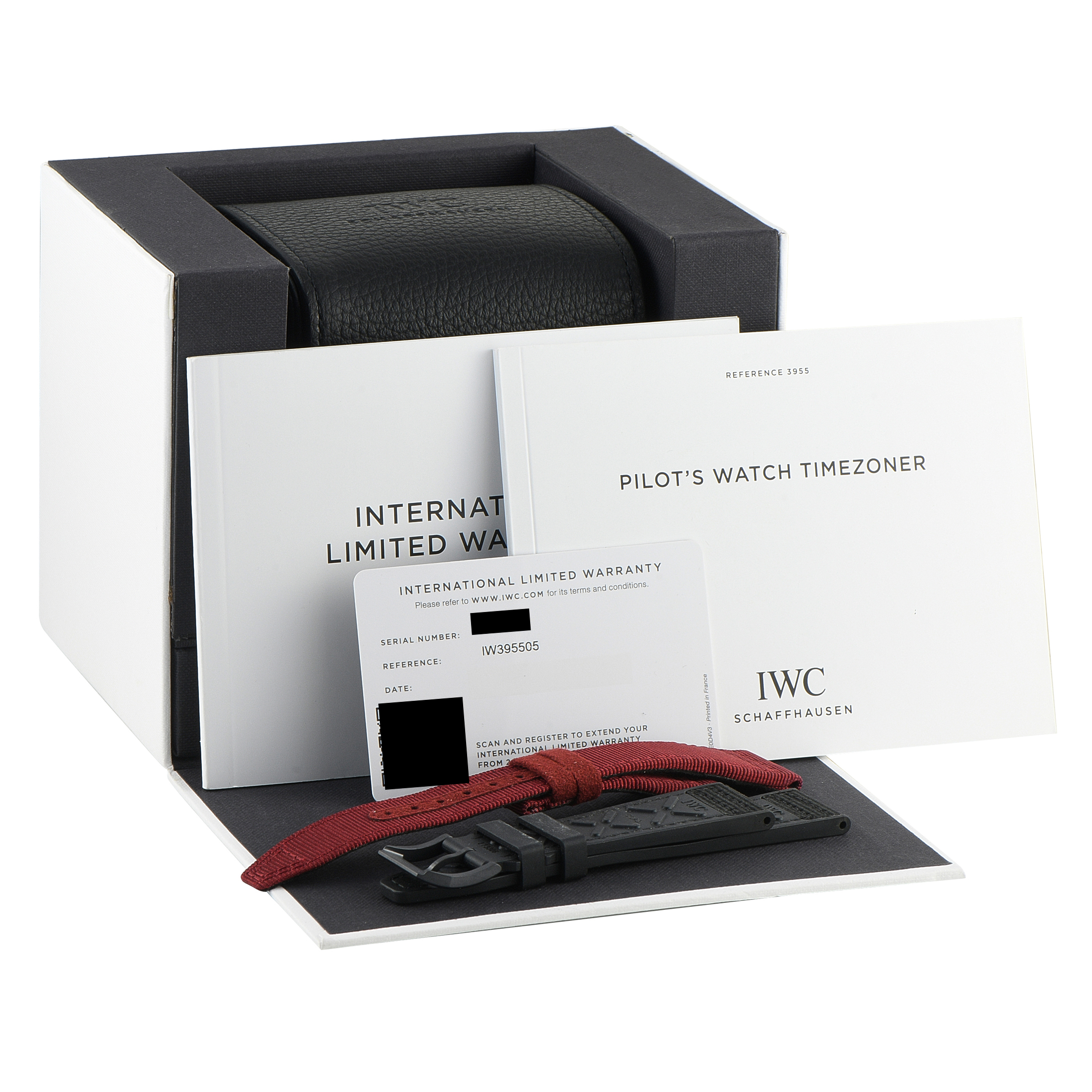 IWC Pilot's Timezoner Top Gun Ceratanium Watch IW395505