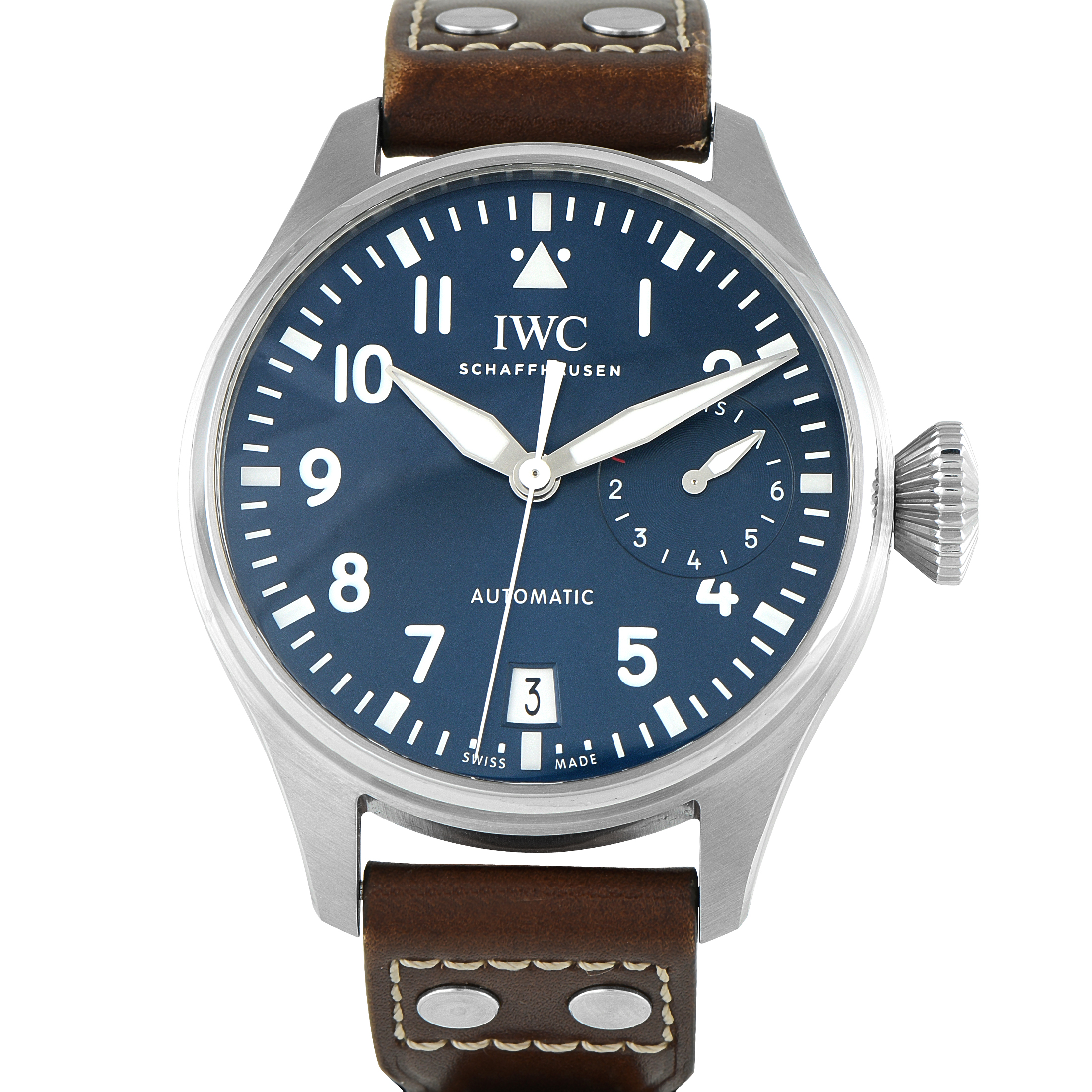 IWC Big Pilot's Le Petit Prince Steel Watch IW500916