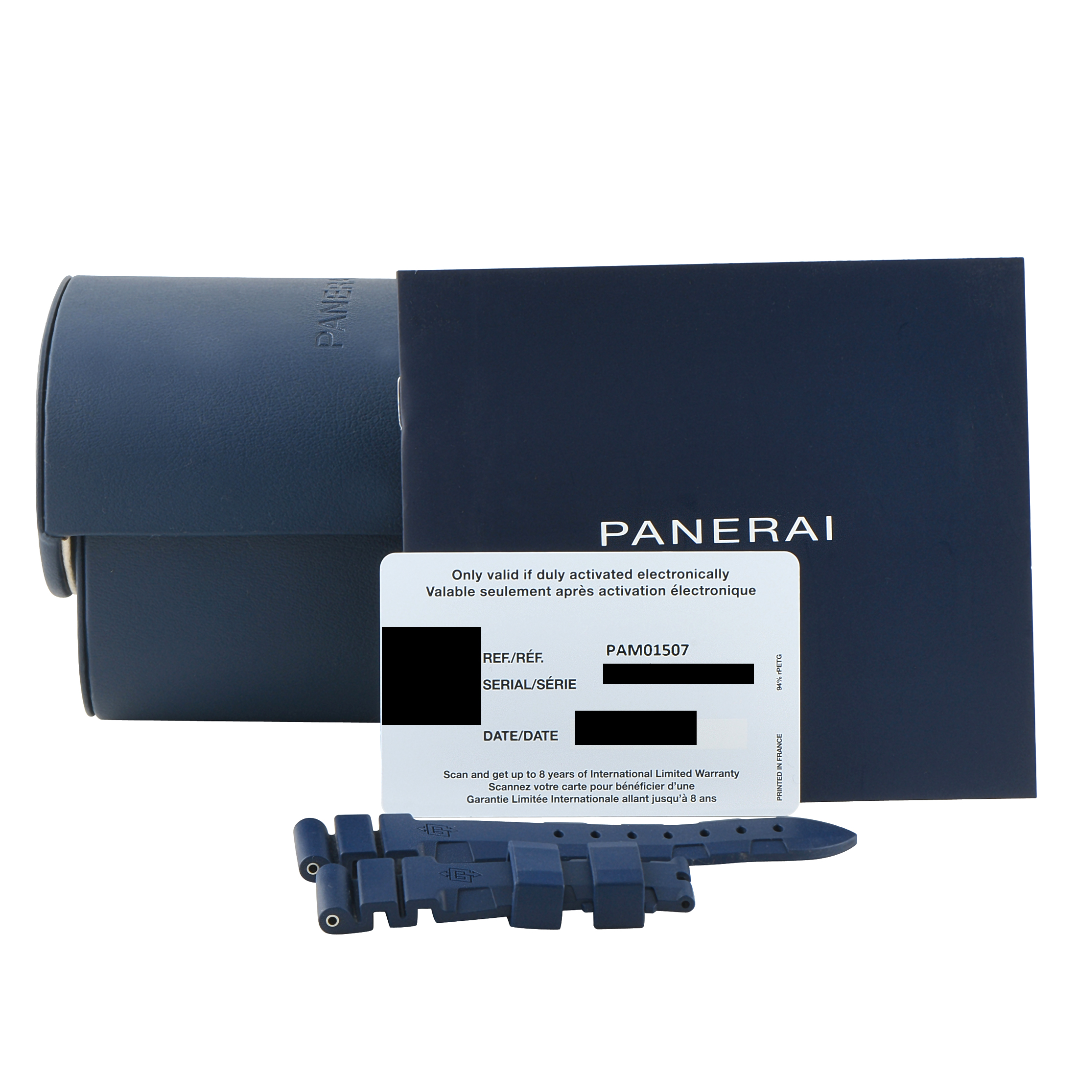 Officine Panerai Submersible GMT Luna Rosso Titanio Watch PAM01507