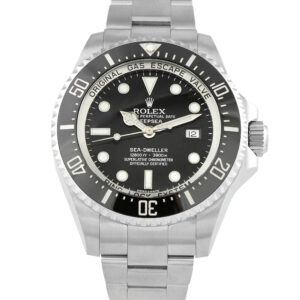 Rolex Sea-Dweller Deepsea Black Dial Steel Watch 116660