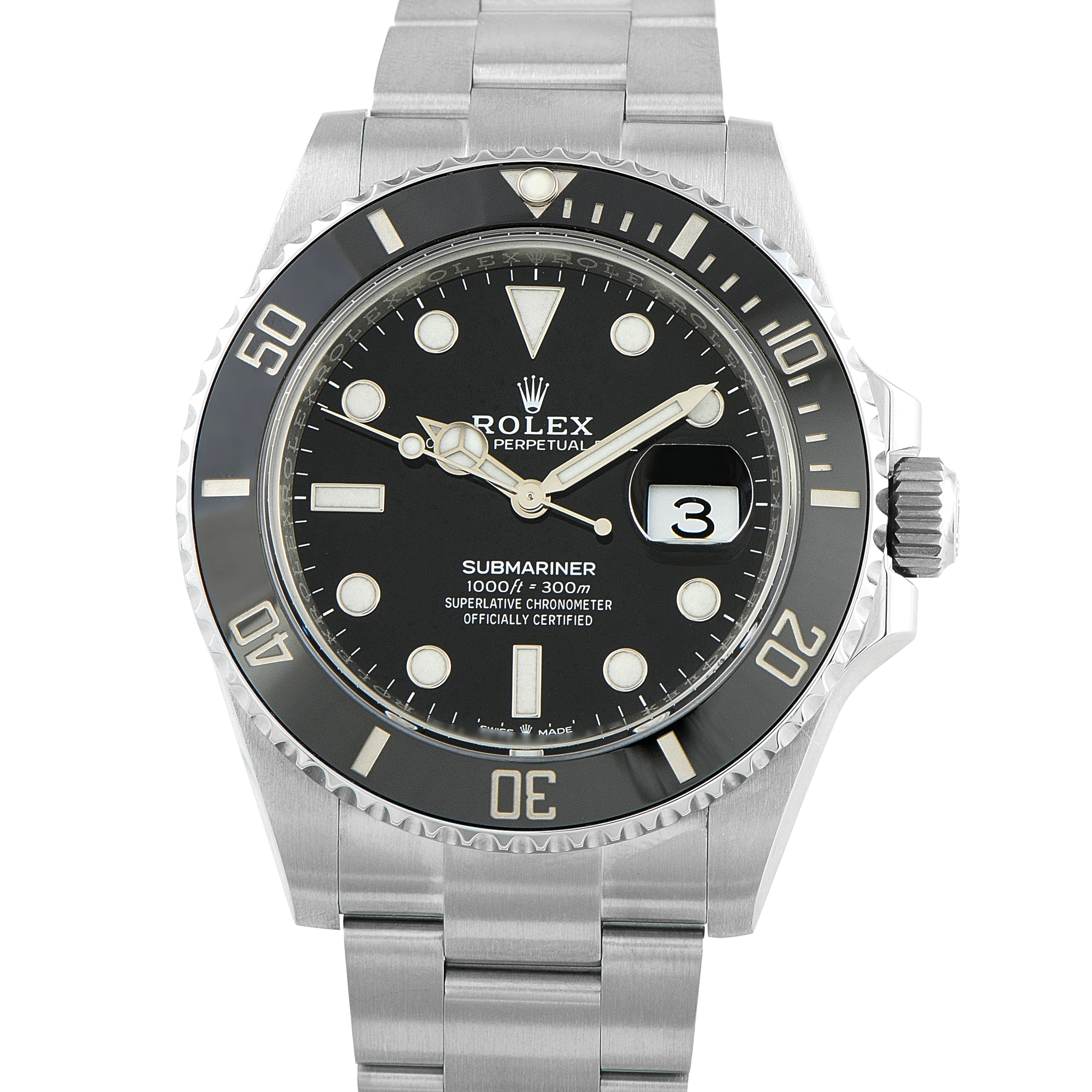 Rolex Submariner Date Steel Watch 126610LN