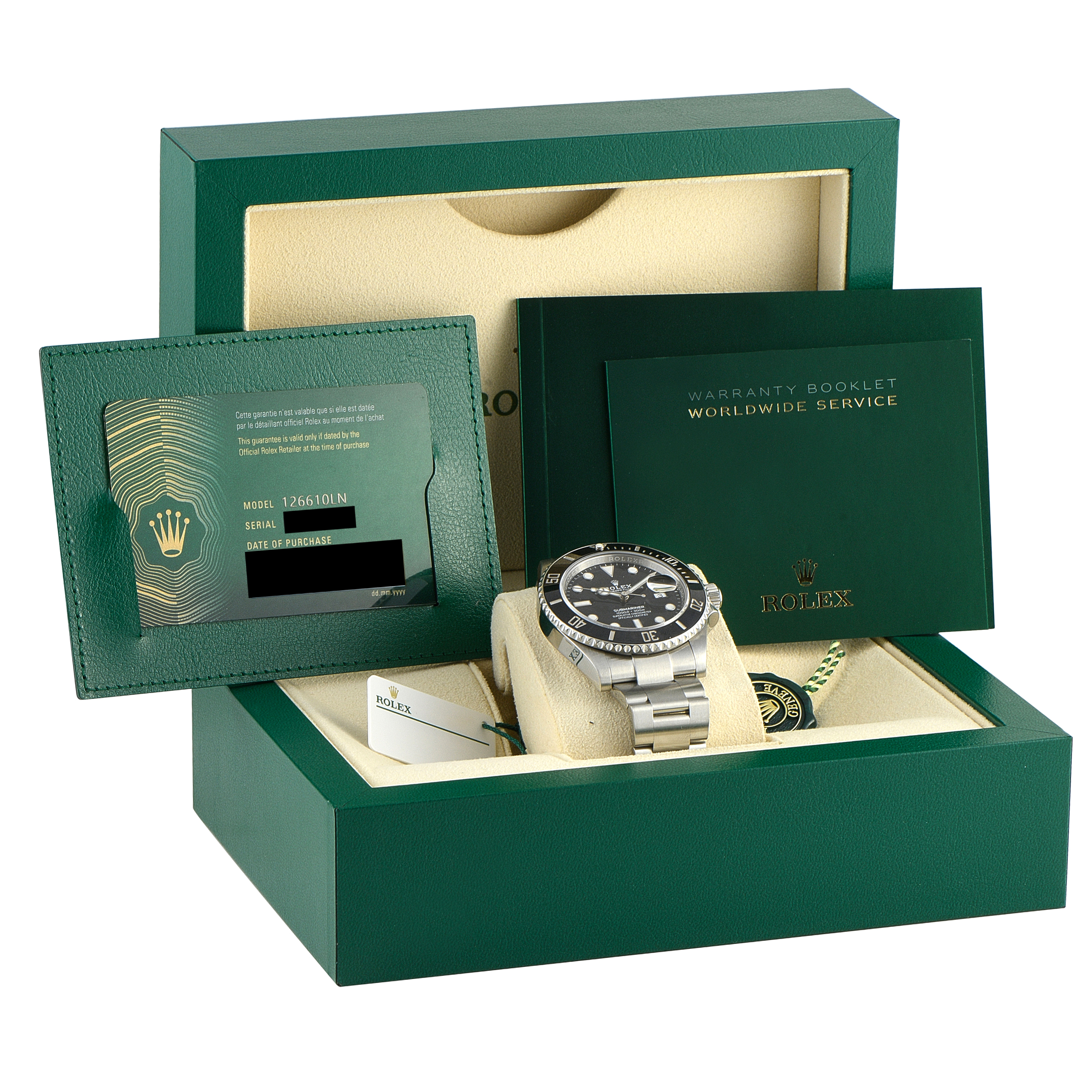 Rolex Submariner Date Steel Watch 126610LN