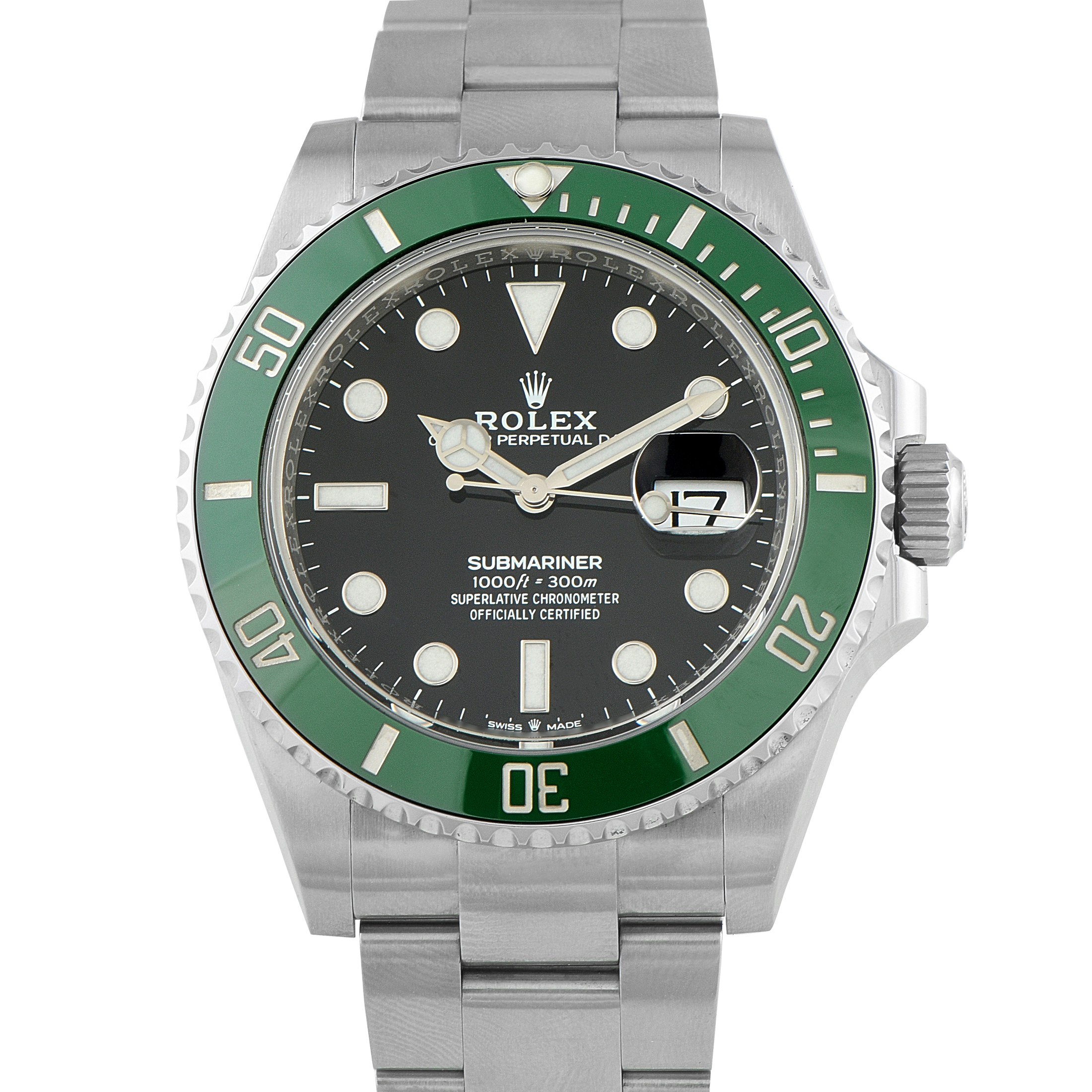 Rolex Submariner Date Starbucks Steel Watch 126610LV