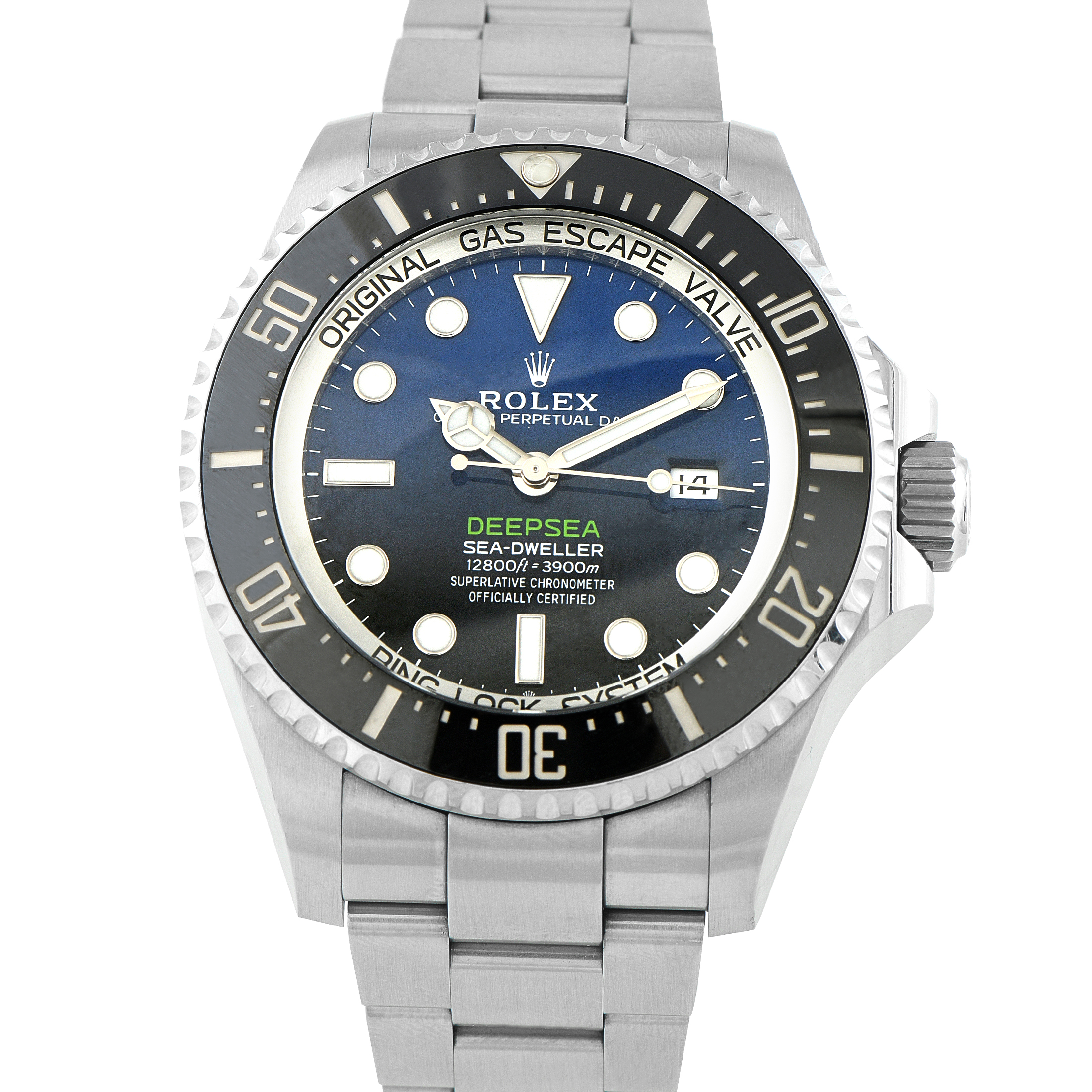 Rolex Sea-Dweller Deepsea D-Blue Steel Watch 126660