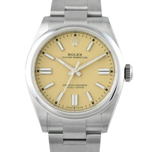 Rolex Oyster Perpetual 41 Beige Dial Steel Watch 134300