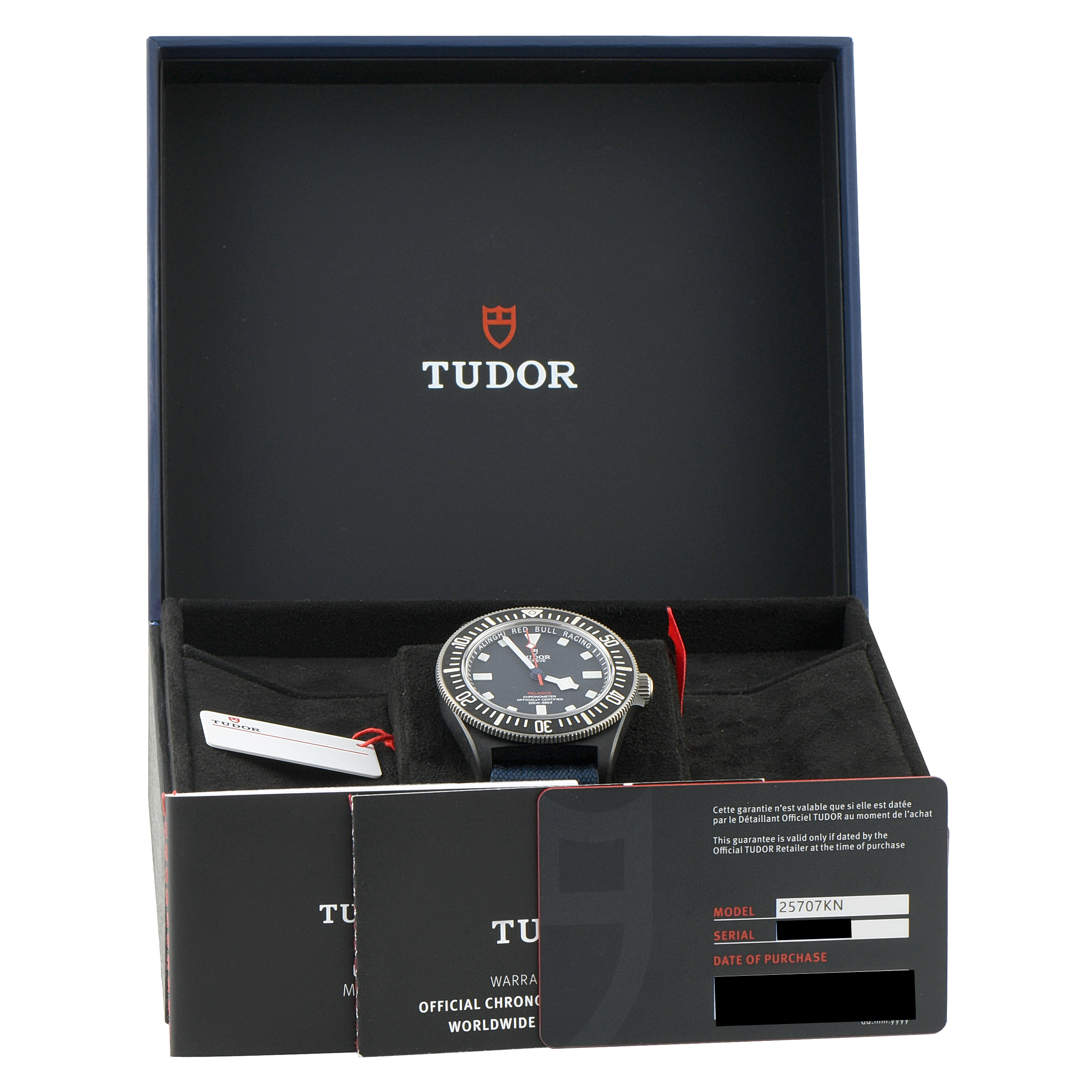 Tudor Pelagos FXD Alinghi Red Bull Racing Carbon Watch 25707KN