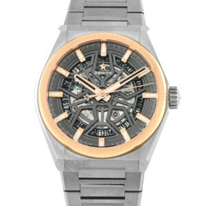 Zenith Defy Classic Titanium and Rose Gold Watch 87.9001.670/78.m
