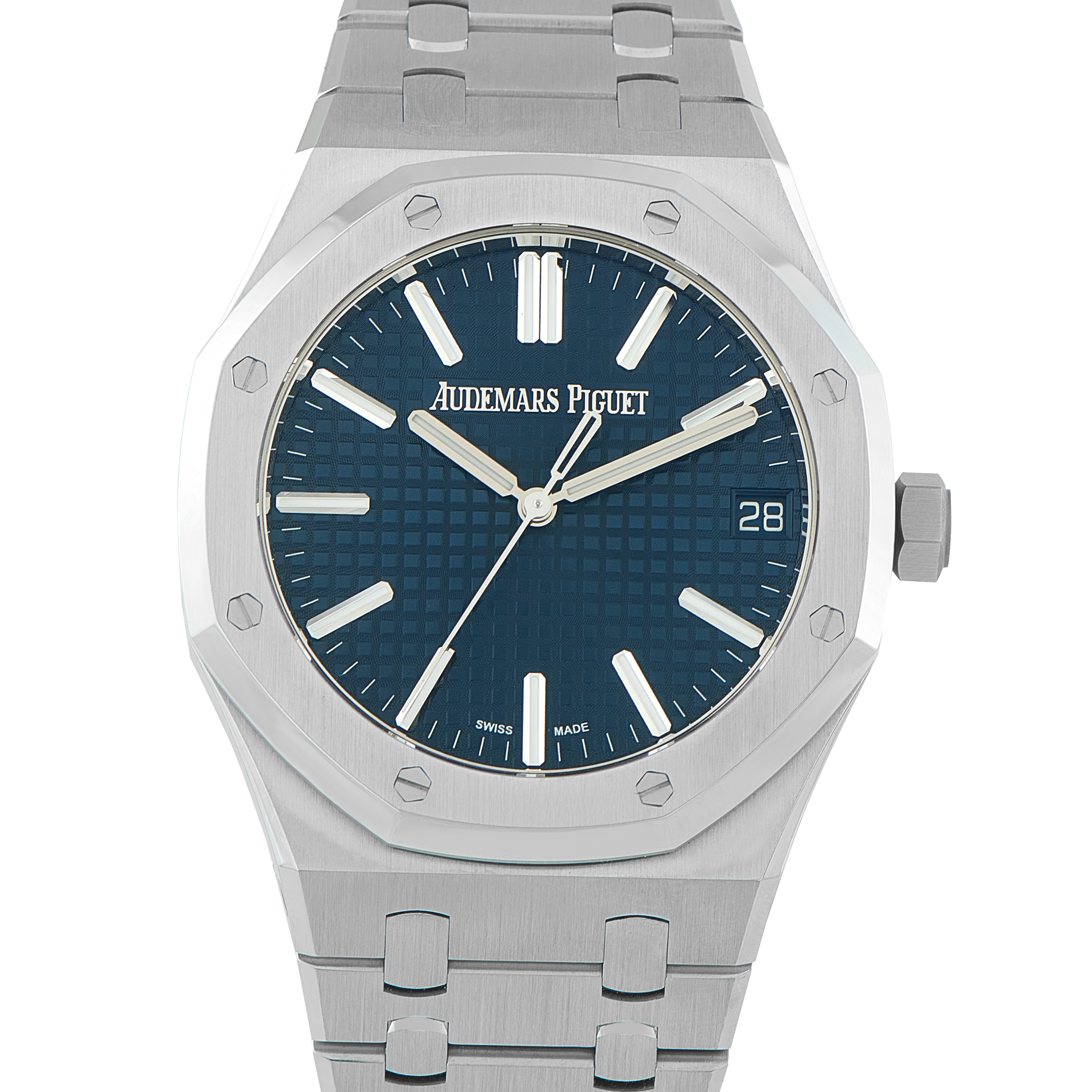 Audemars Piguet Royal Oak Blue Dial Steel Watch 15510ST.OO.1320ST.06