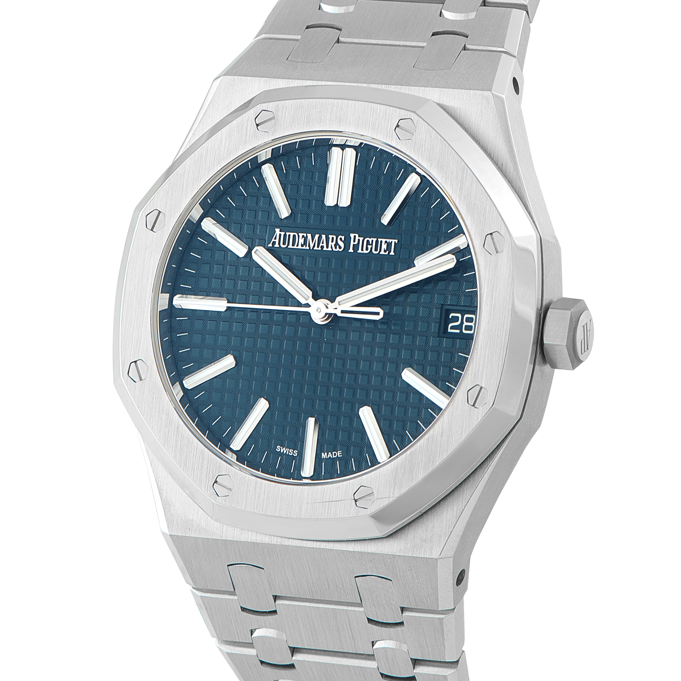 Audemars Piguet Royal Oak Blue Dial Steel Watch 15510ST.OO.1320ST.06