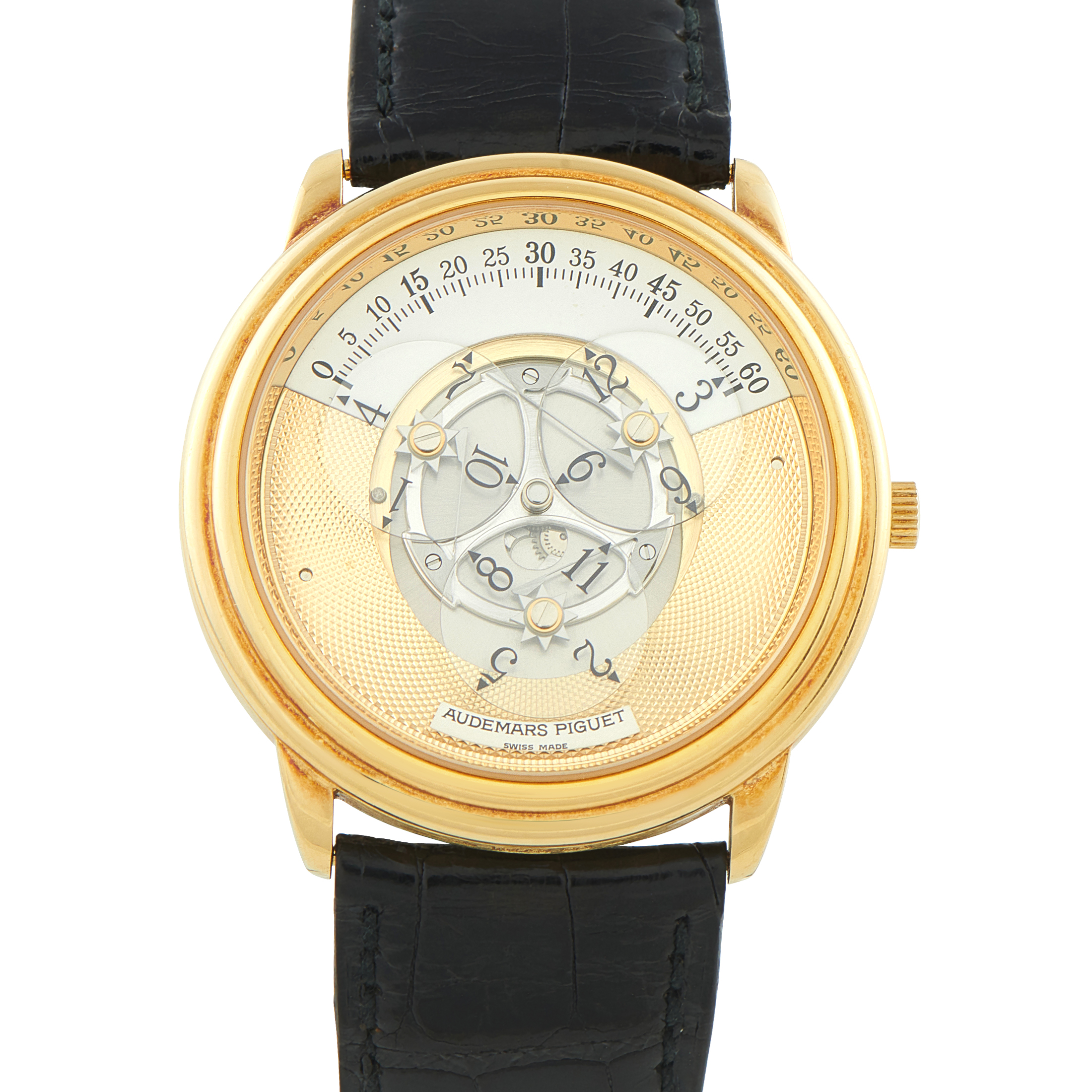 Audemars Piguet Star Wheel Yellow Gold Watch 25720BA
