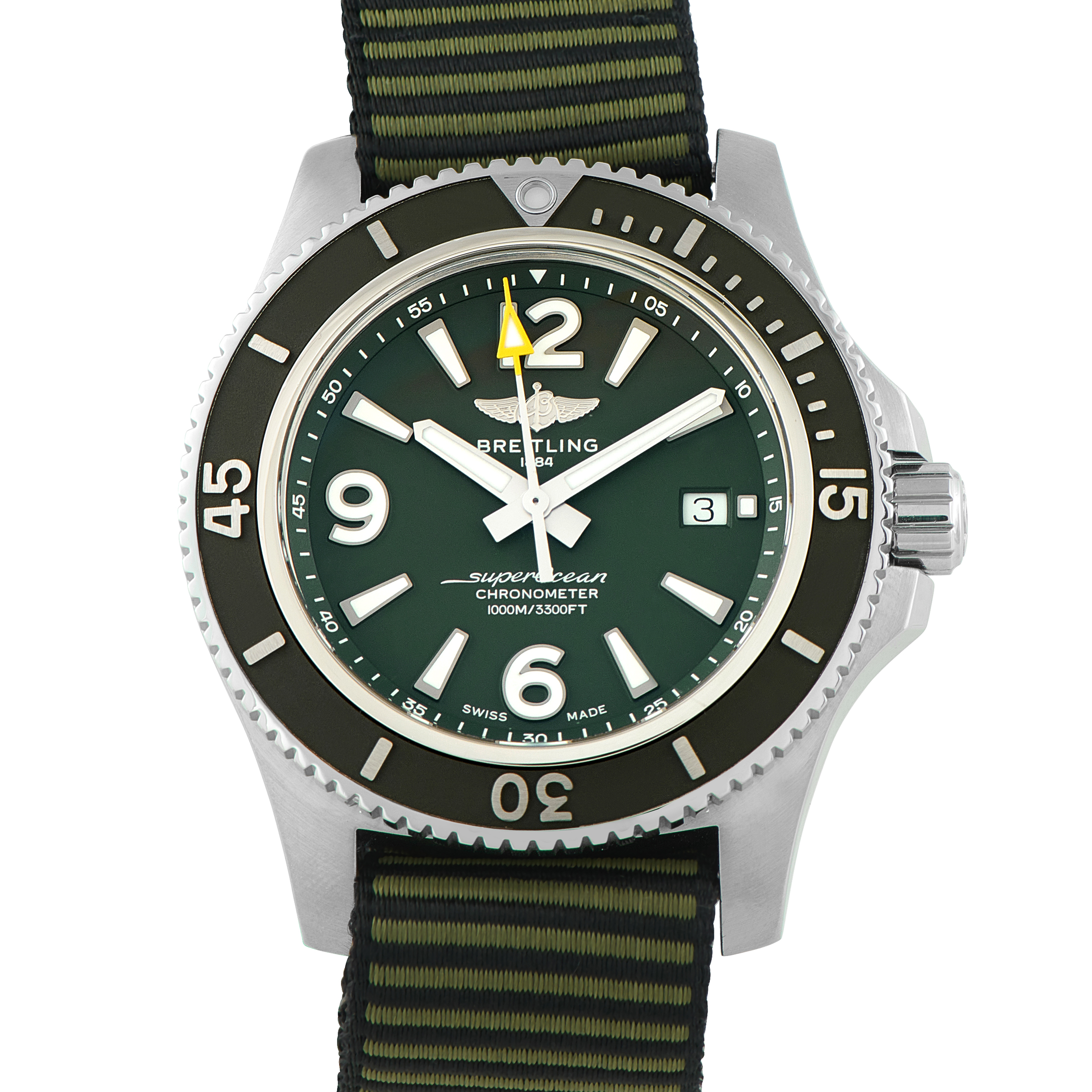 Breitling SuperOcean 44 Outerknown Steel Watch A17367A11L1W1