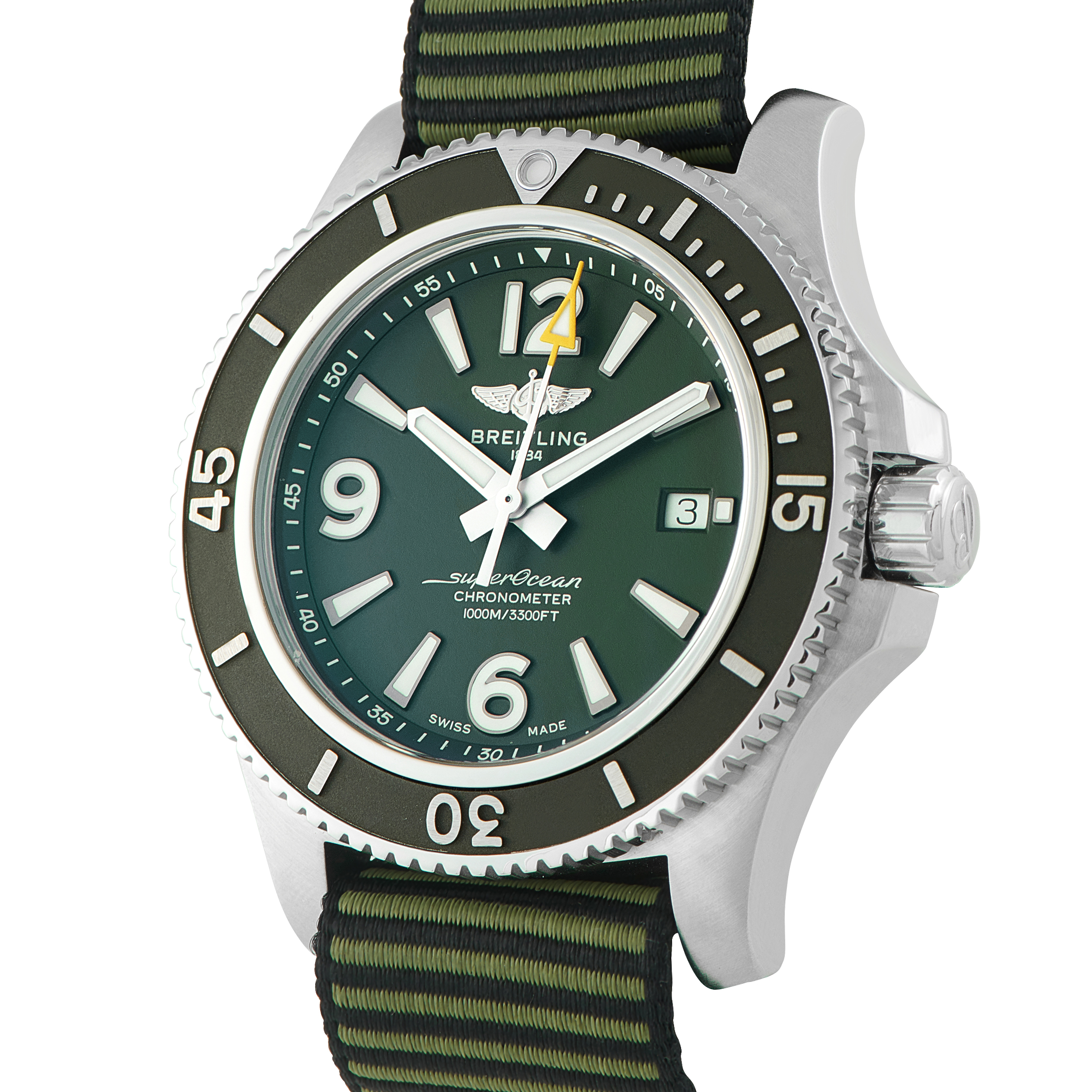 Breitling SuperOcean 44 Outerknown Steel Watch A17367A11L1W1