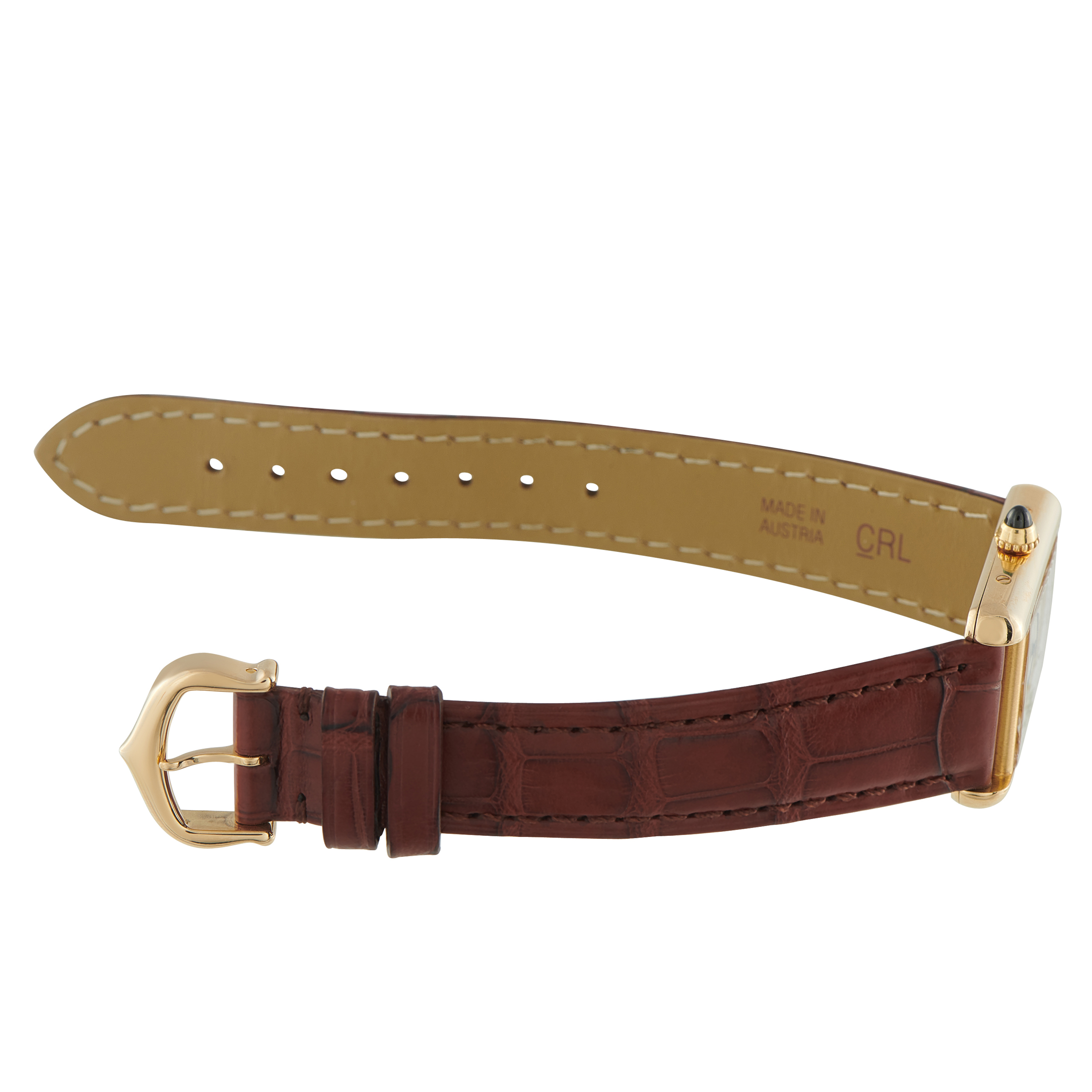 Cartier Tank Louis Yellow Gold Watch 2442