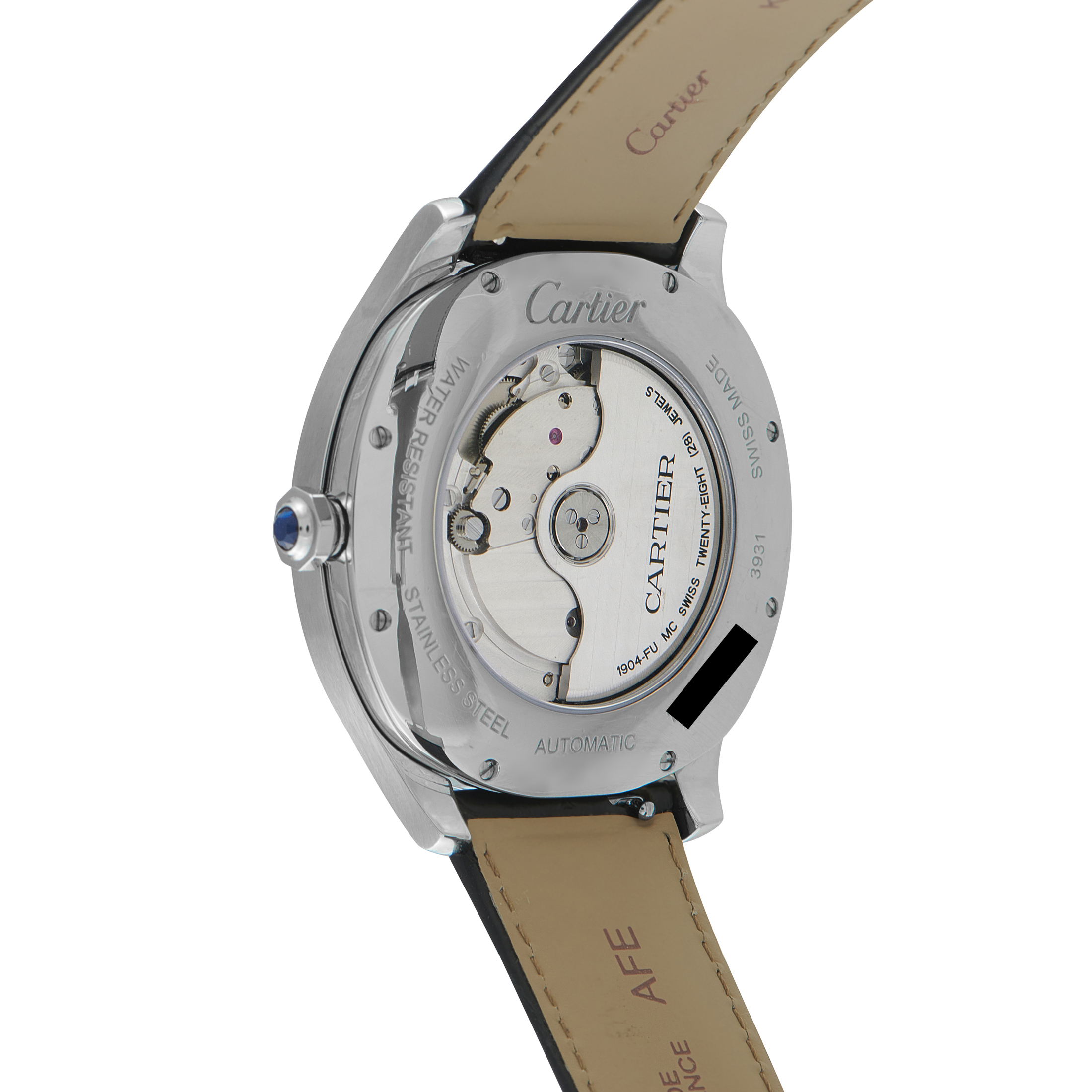 Cartier Drive de Cartier Retrograde Steel Watch wsnm0005