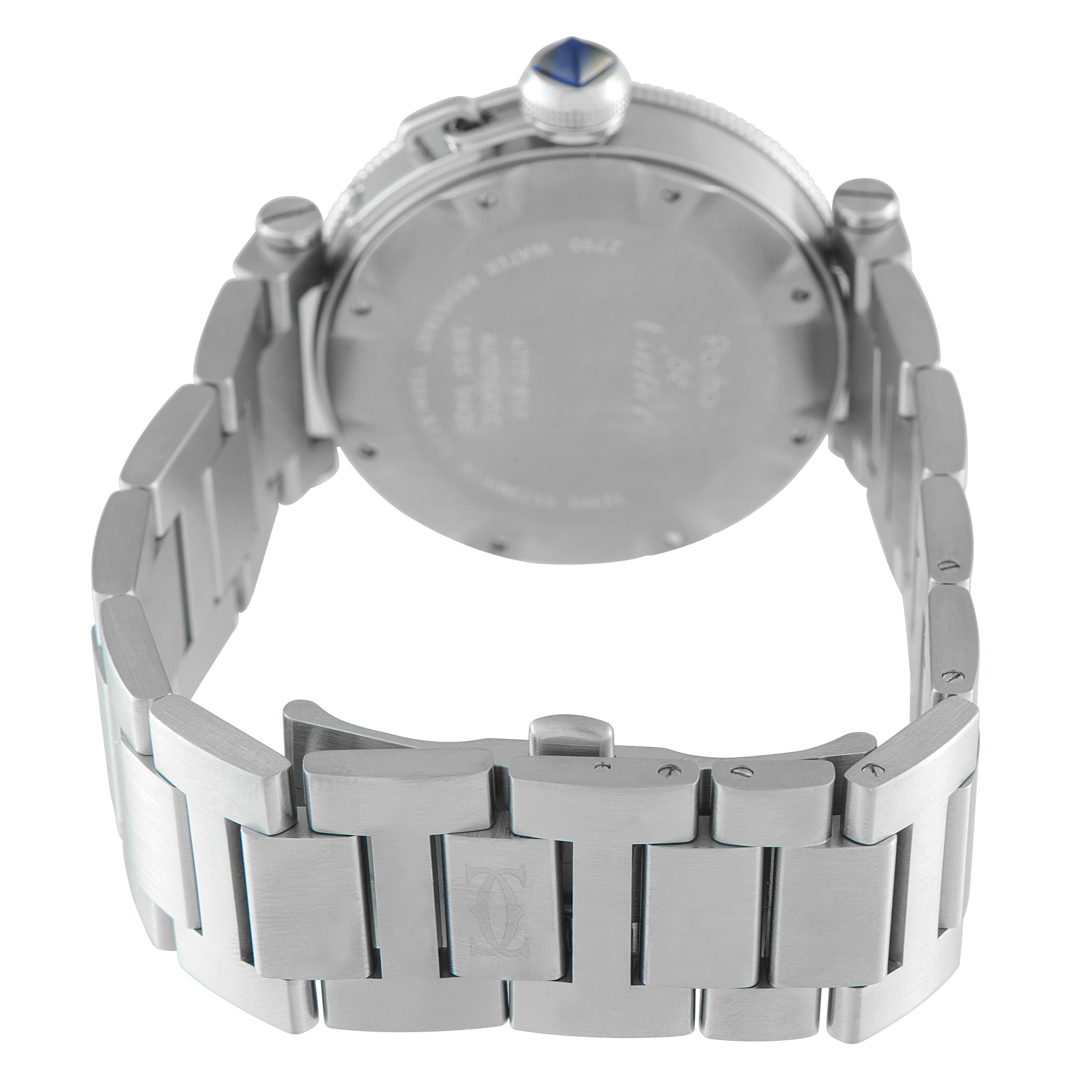 Cartier Pasha Seatimer Steel Watch W31080M7