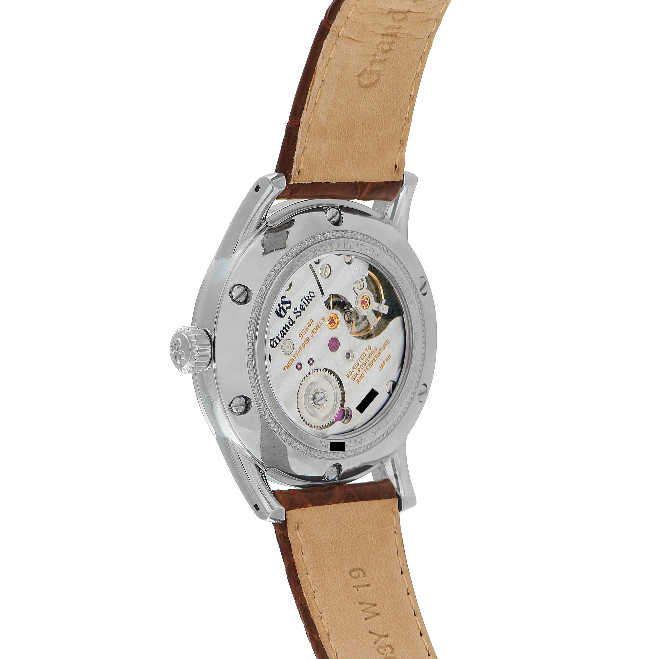 Grand Seiko Elegance Genbi Green Limited Edition Steel Watch SBGW277