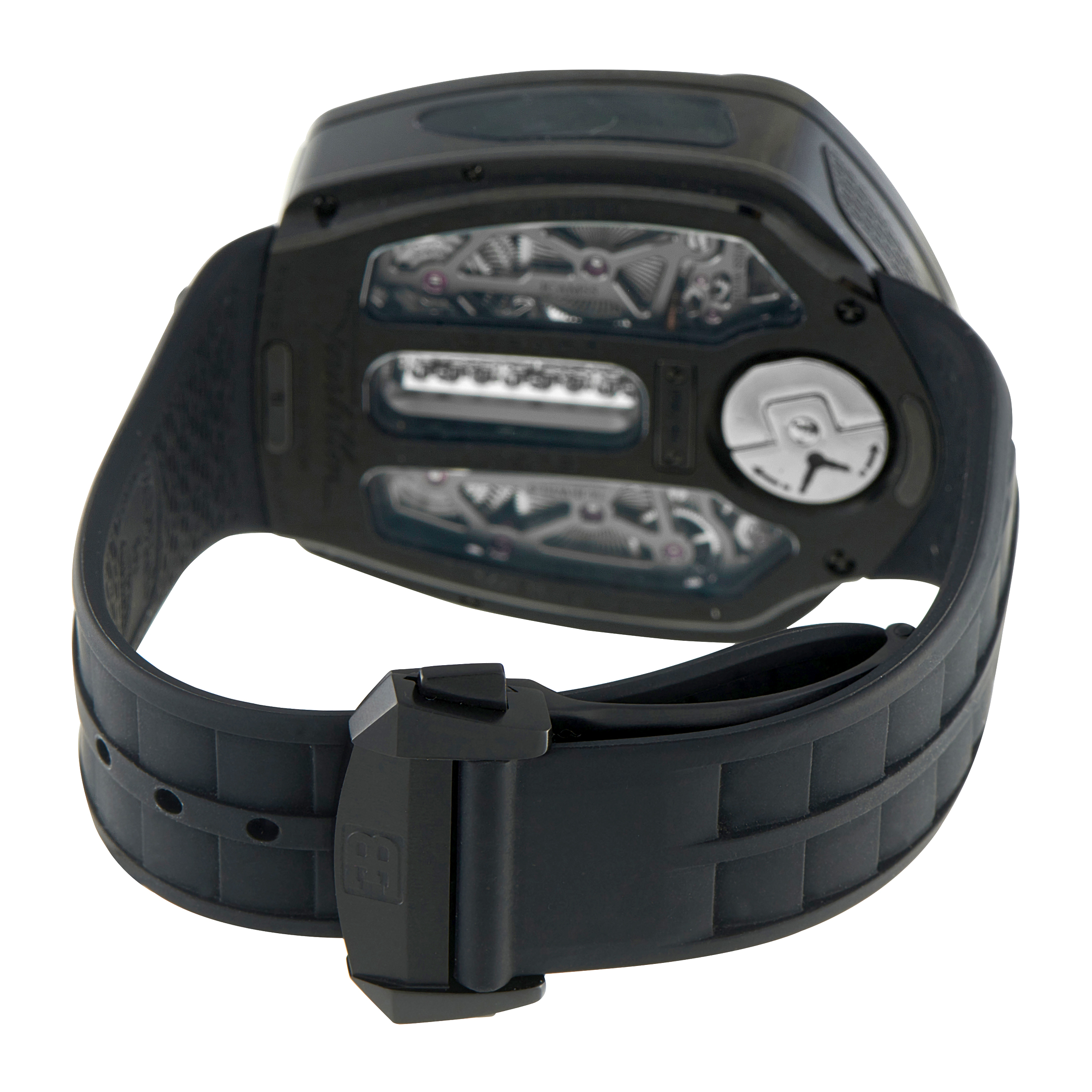 Jacob & Co Bugatti Tourbillon Black Titanium Watch BU300.21.AA.AA.BBRUA