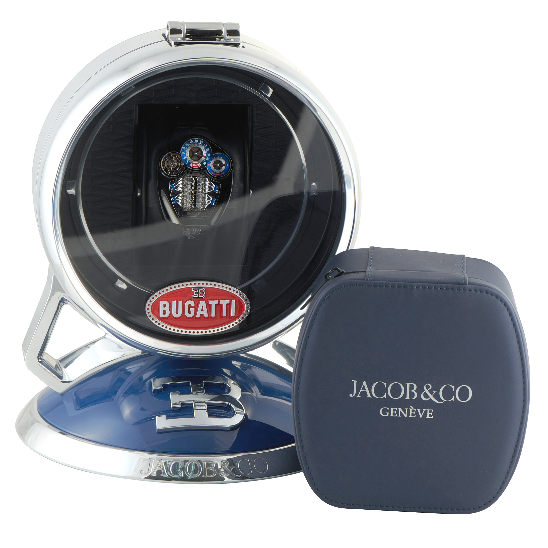 Jacob & Co Bugatti Tourbillon Black Titanium Watch BU300.21.AA.AA.BBRUA