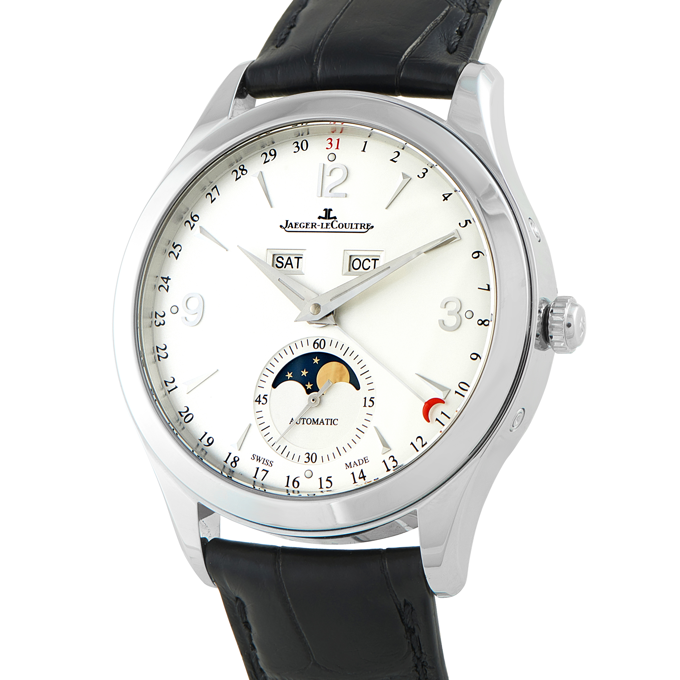 Jaeger-LeCoultre Master Control Calendar Steel Watch q1558420