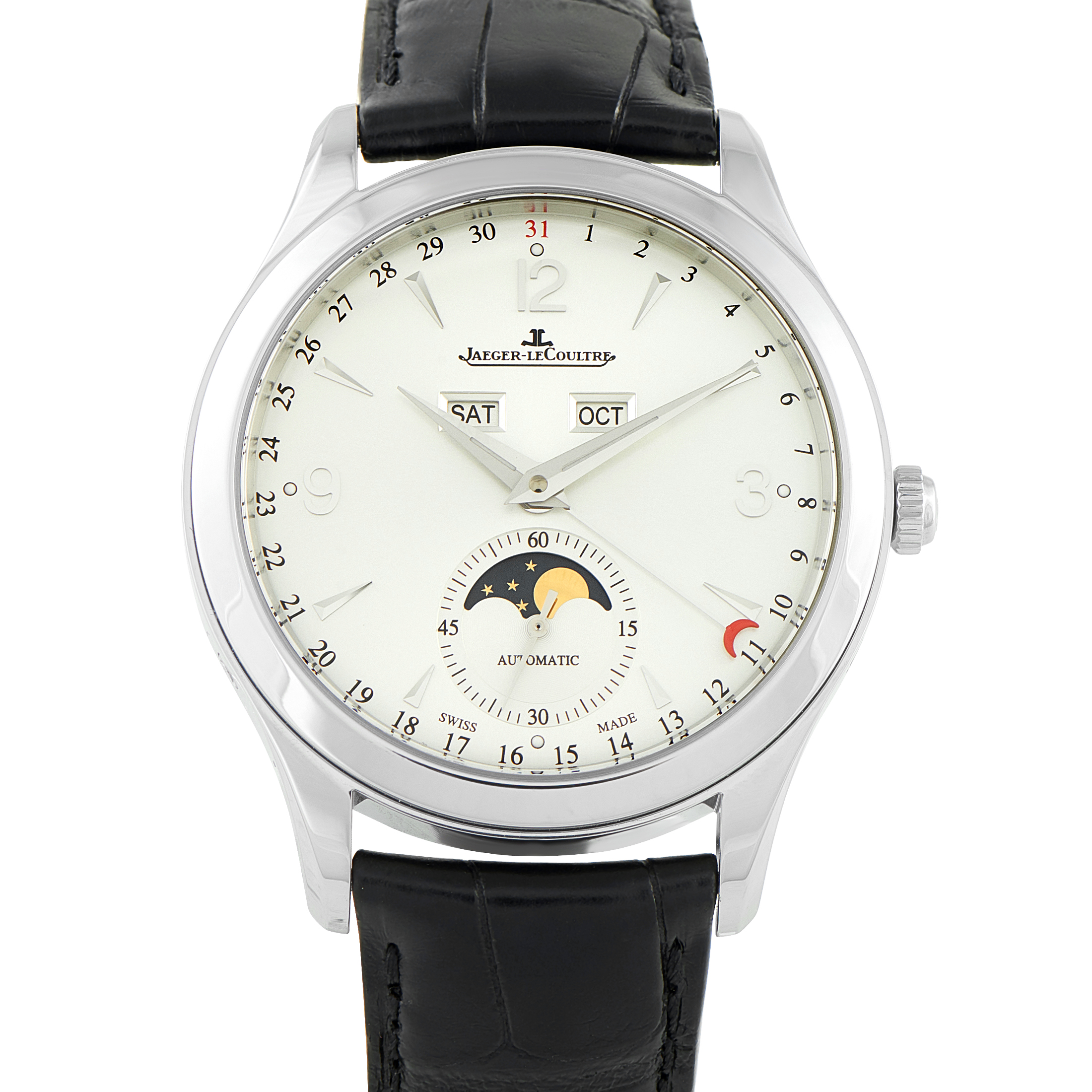 Jaeger-LeCoultre Master Control Calendar Steel Watch q1558420