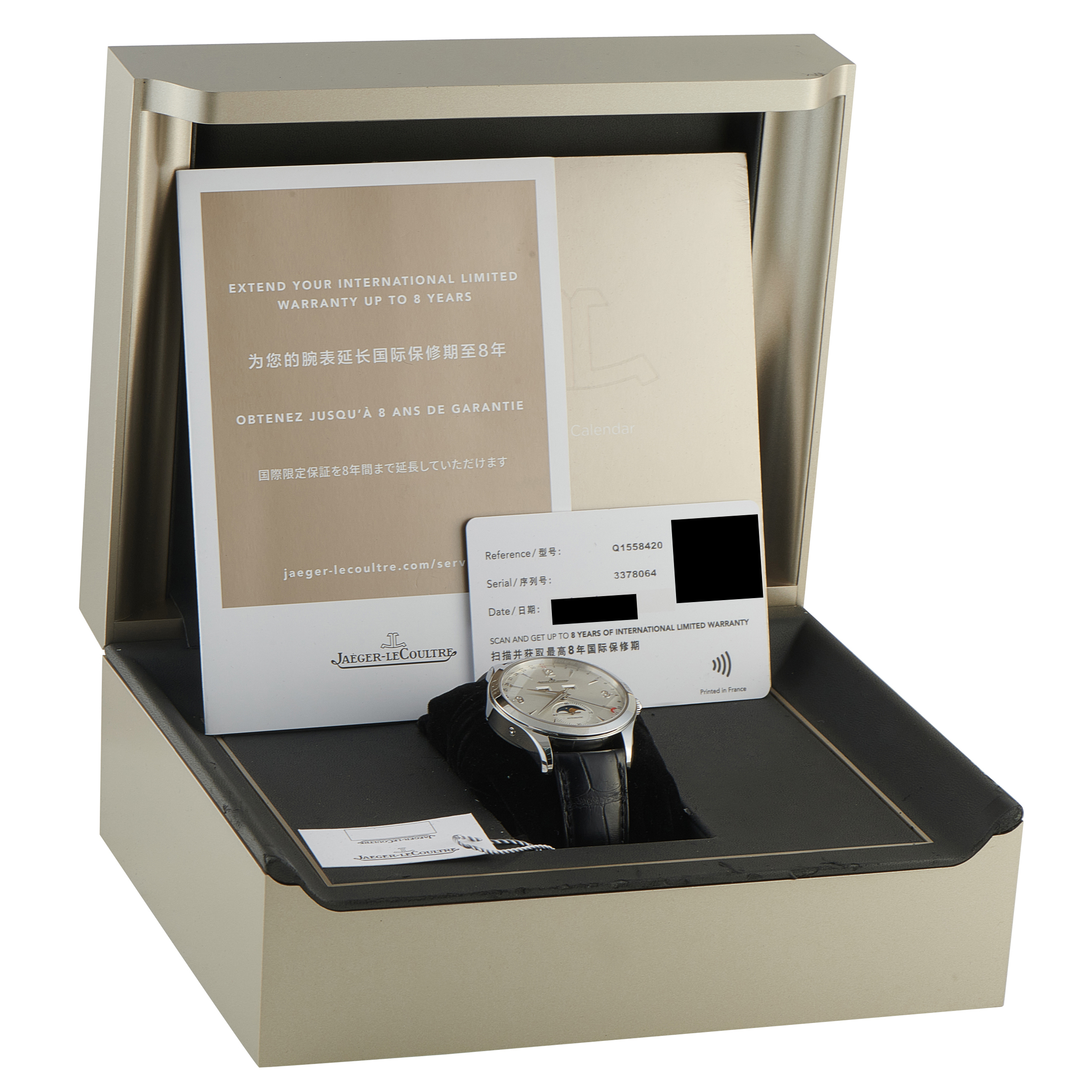 Jaeger-LeCoultre Master Control Calendar Steel Watch q1558420