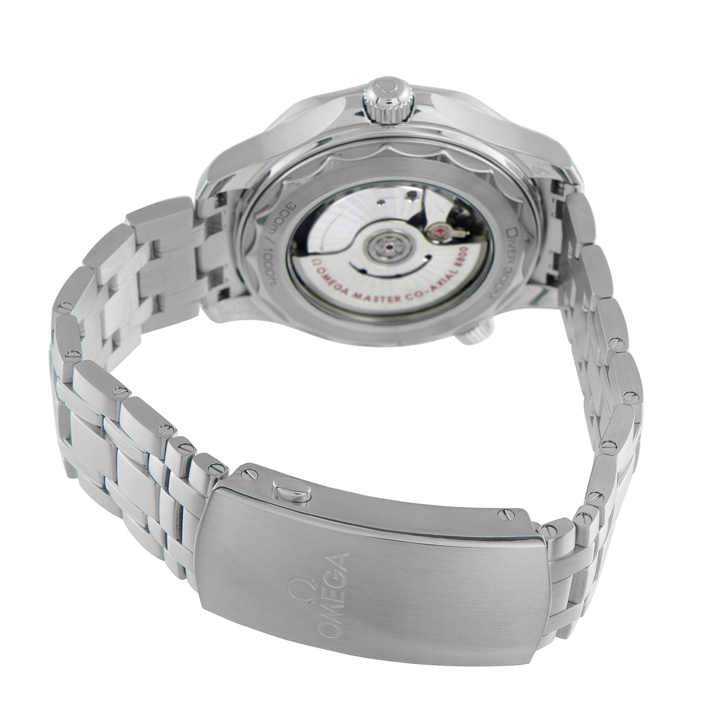 Omega Seamaster Diver 300M Green Dial Steel Watch 210.30.42.20.10.001