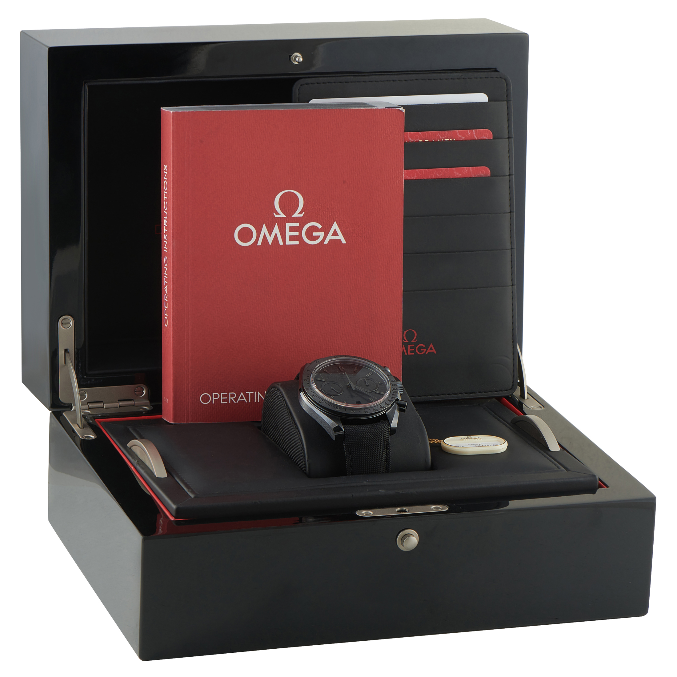 Omega Speedmaster Black Dark Side of the Moon Watch 311.92.44.51.01.005