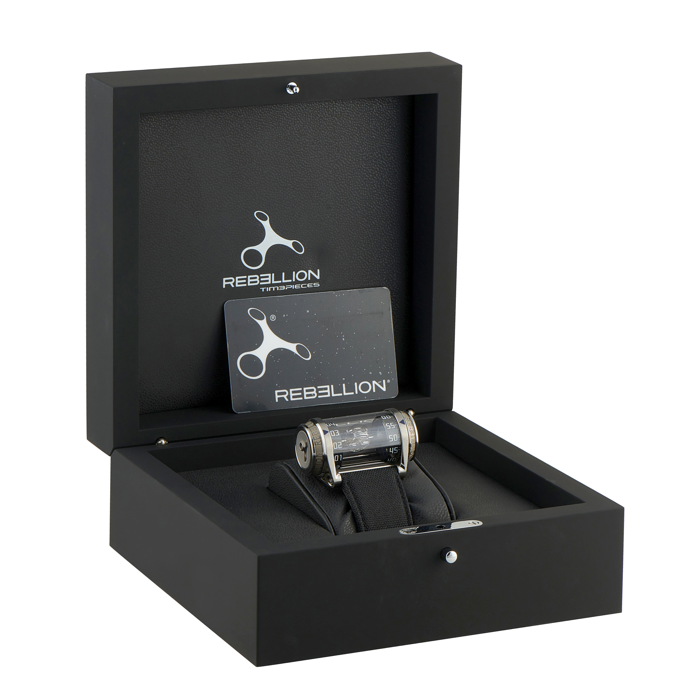 rebellion Weap-One Flying Tourbillon Titanium Watch rbwp1.bit.ti.bl