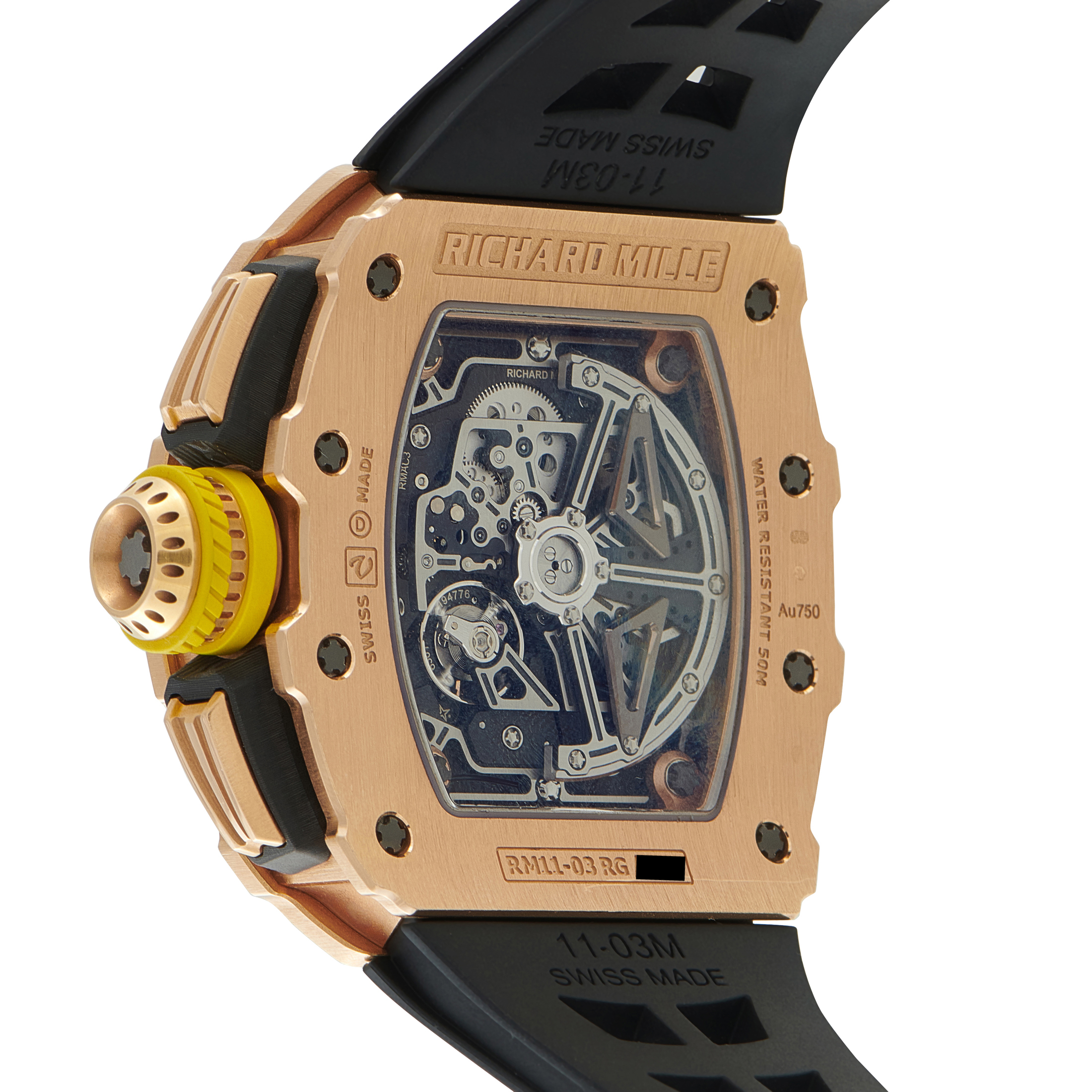 Richard Mille RM11-03 Automatic Flyback Chronograph Rose Gold Watch RM11-03
