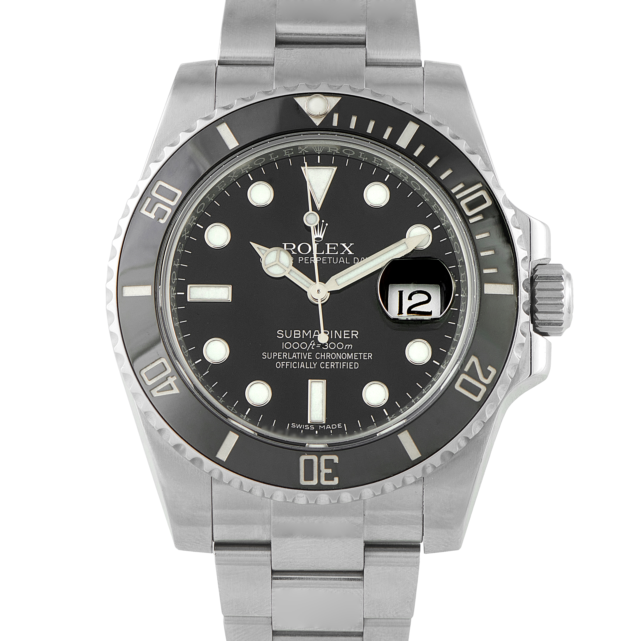 Rolex Submariner Date Steel Oyster Watch 116610LN