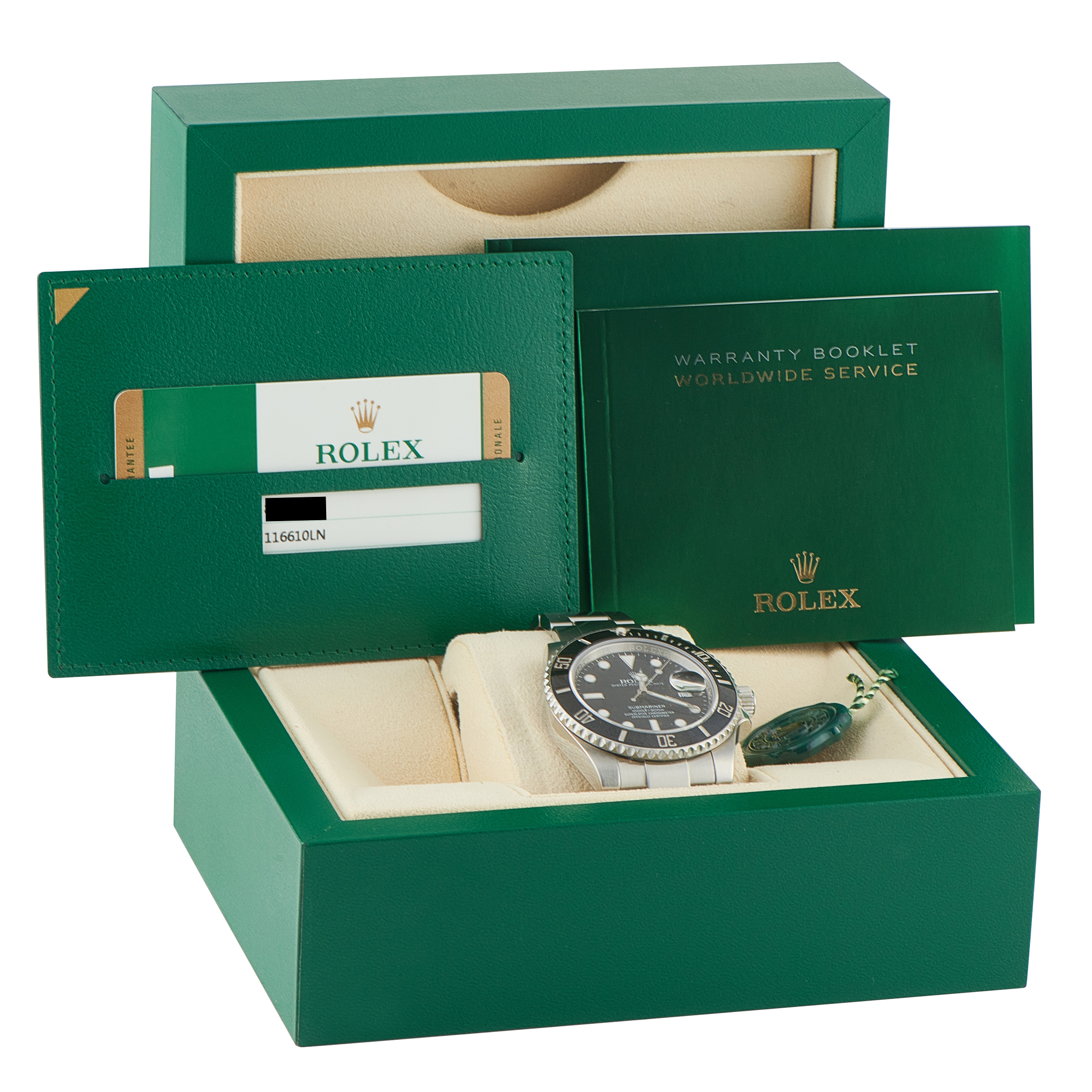 Rolex Submariner Date Steel Oyster Watch 116610LN