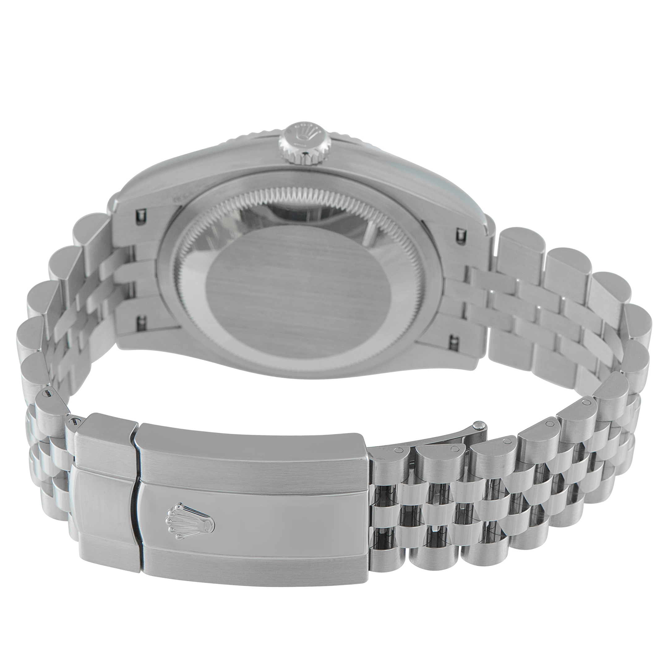 Rolex Datejust 36 Black Dial Steel Jubilee Watch 126234