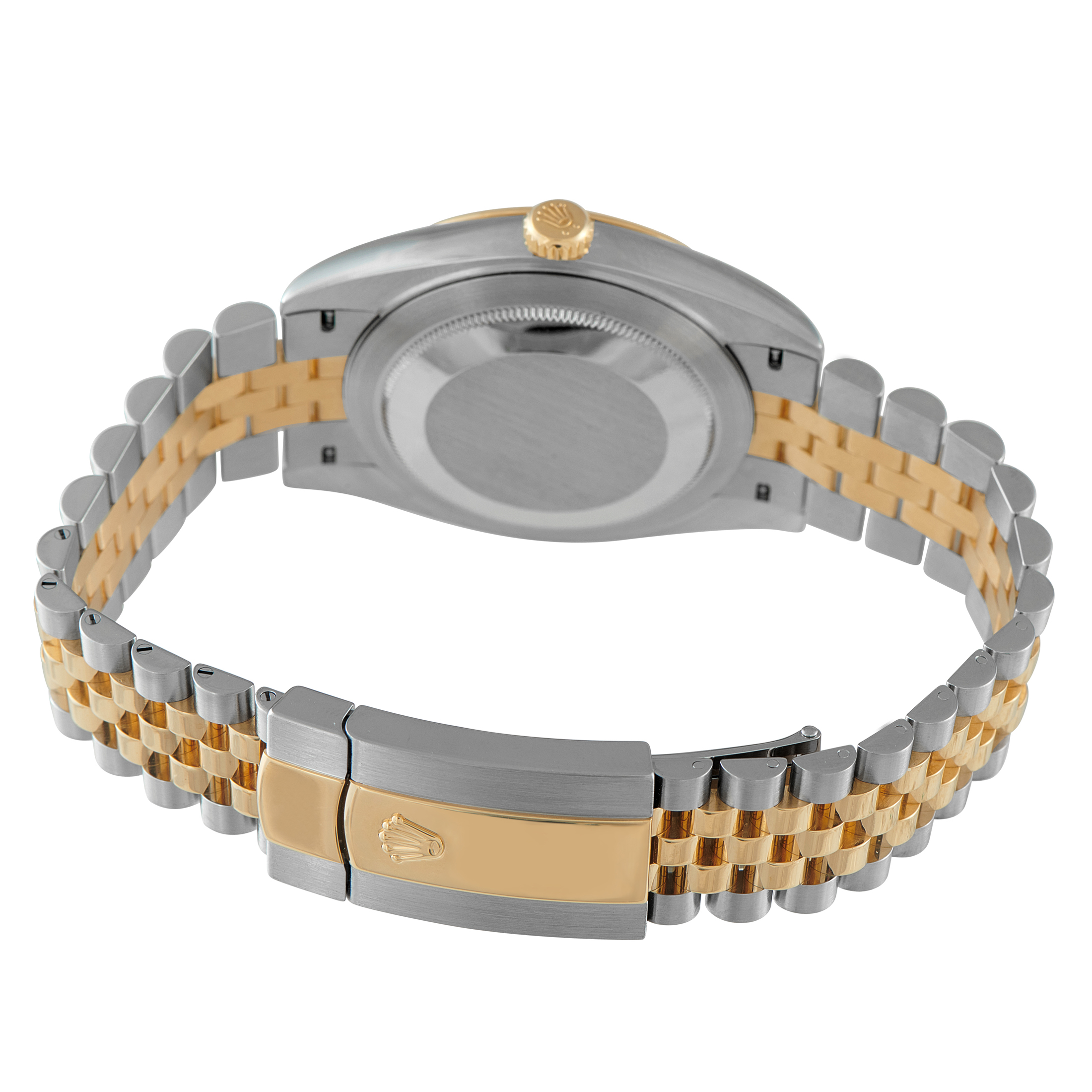 Rolex Datejust 41 Diamond-Set Champagne Dial Two-Tone Jubilee Watch 126333